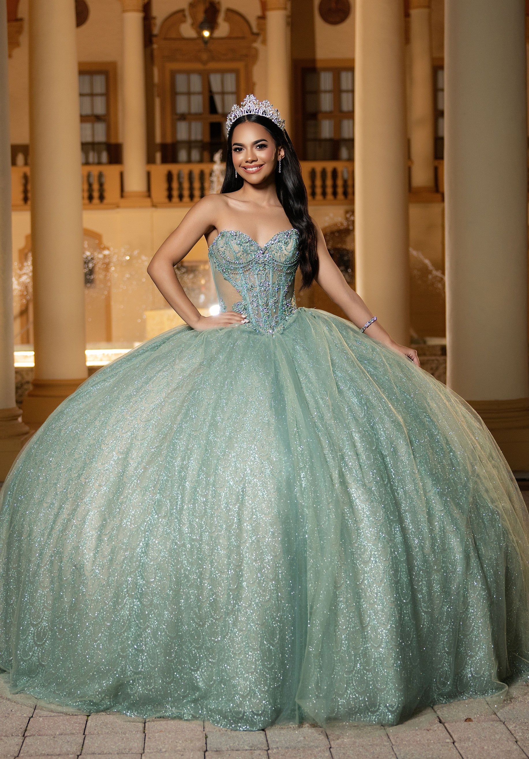 morilee-crista-quincea-era-kleid-tr-gerlos-mit-korsett-und-abnehmbarem-schal image 5