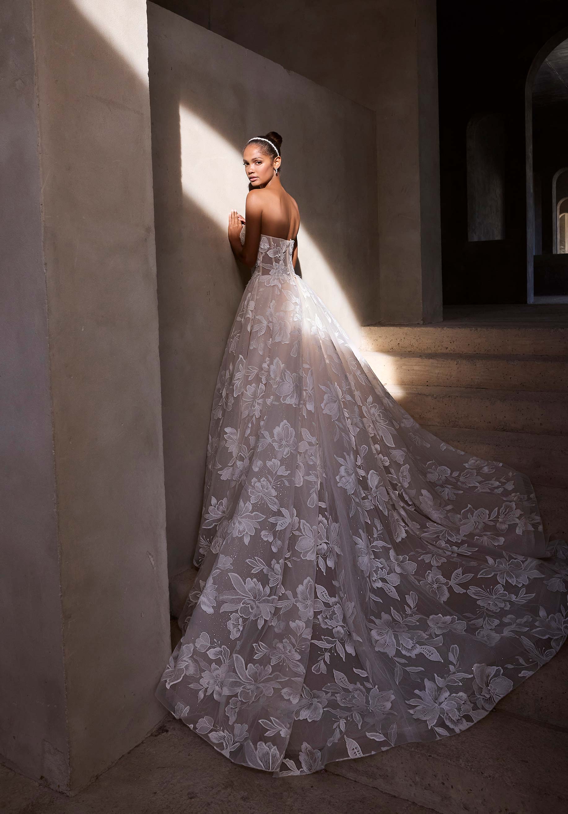 morilee-rodyn-t-ll-ballkleid-brautkleid-mit-puff-rmeln image 6