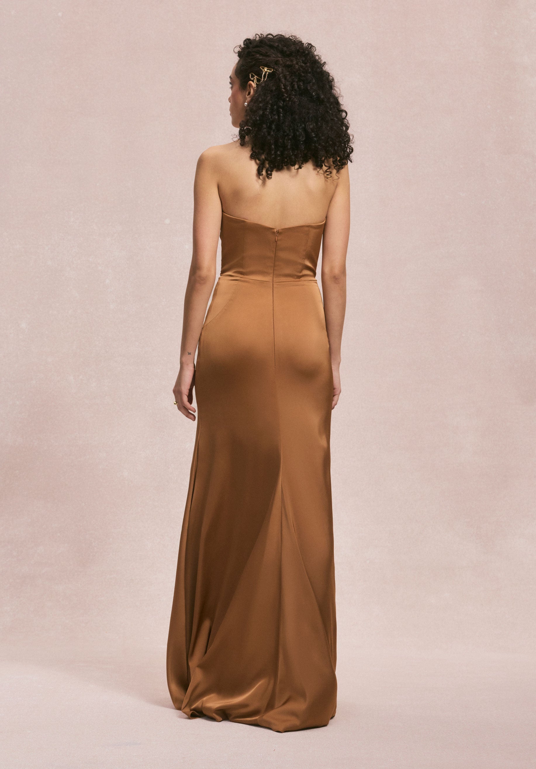 morilee-satin-brautjungfernkleid-sweetheart-mit-naht image 6
