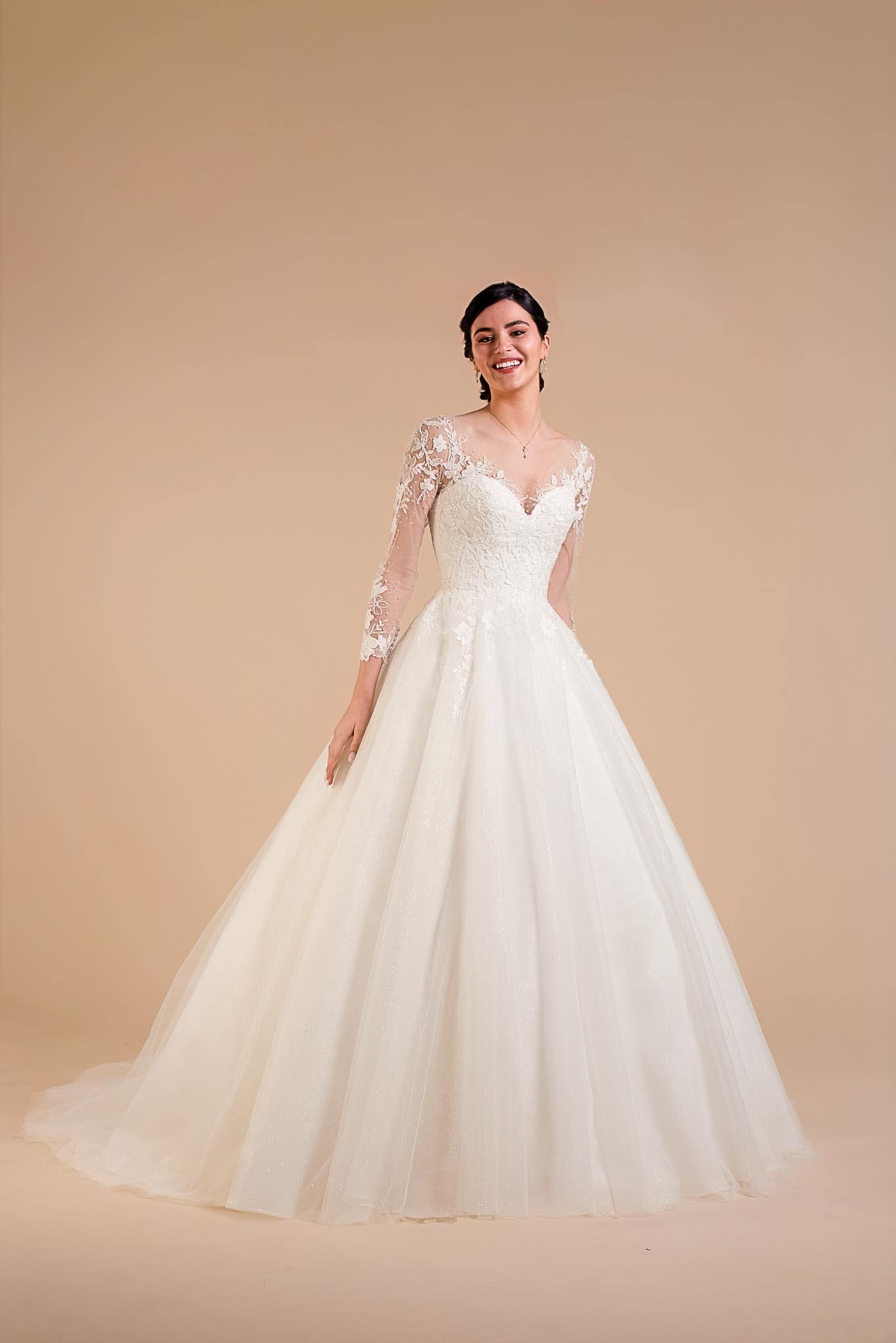 eglantine-izara-brautkleid-in-ivoire-und-wei-gr-34-70 image 1