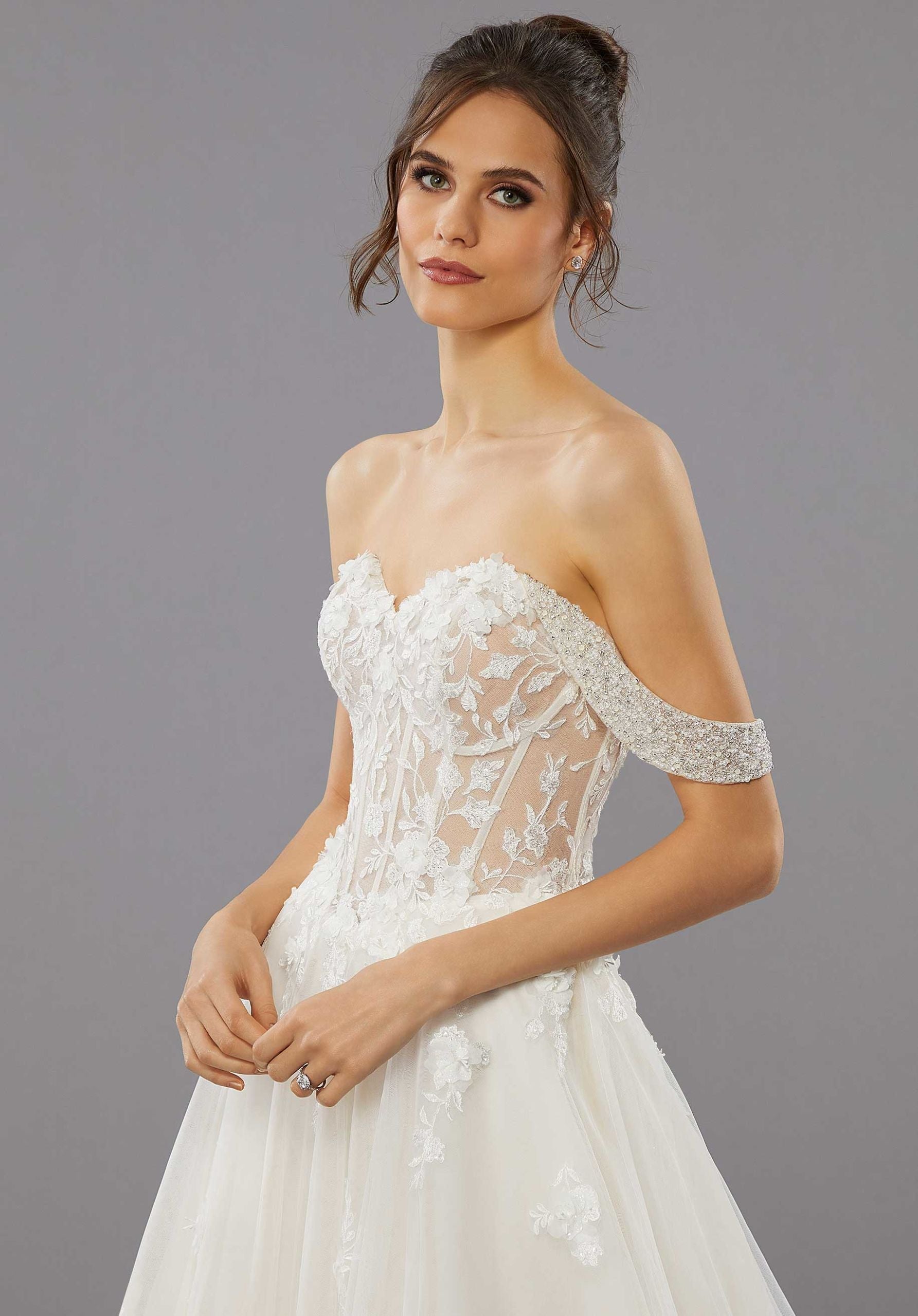morilee-crystal-and-pearl-beaded-rmel-aus-netz image 1