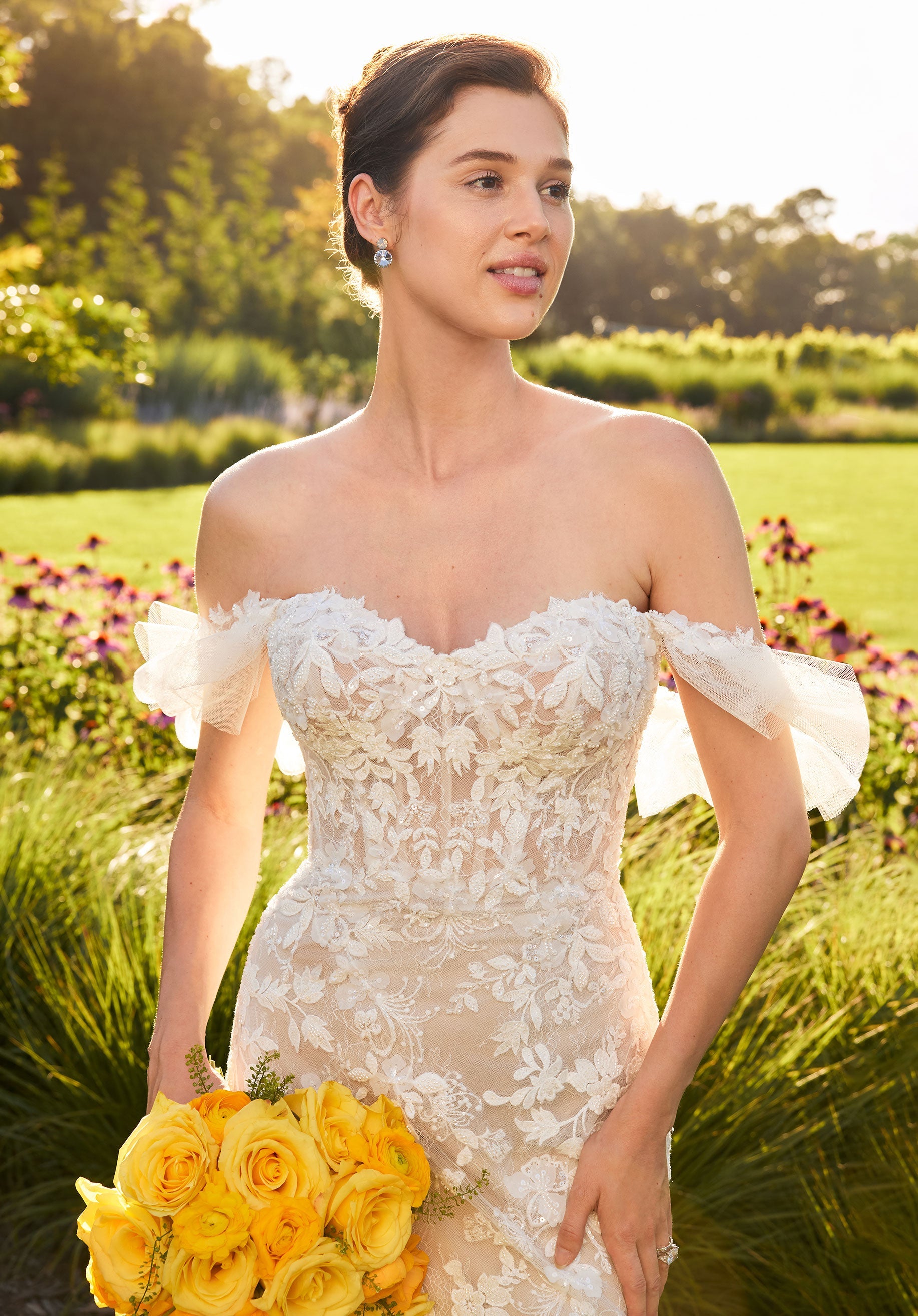 morilee-stormi-brautkleid-fit-flare-mit-3d-spitze-und-abnehmbaren-rmeln image 7