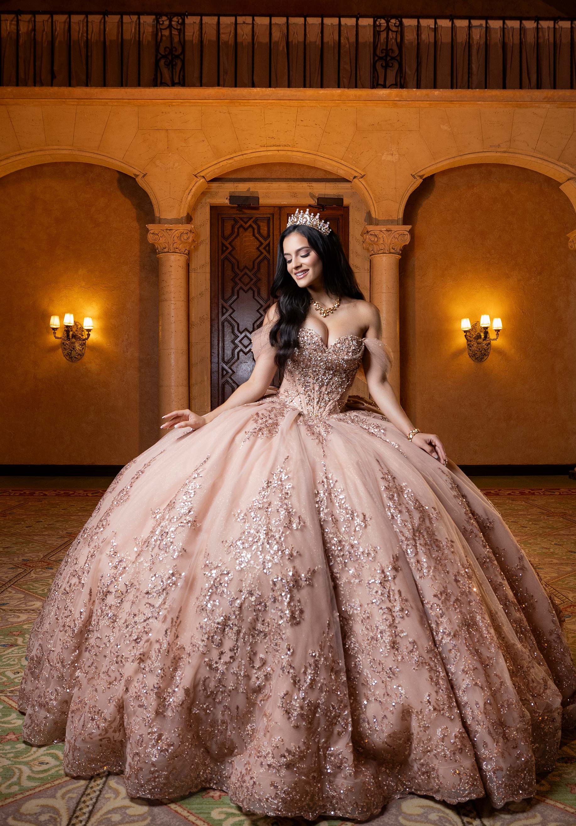 morilee-vizcaya-blossom-quincea-era-ballkleid-glitzer-t-ll image 4