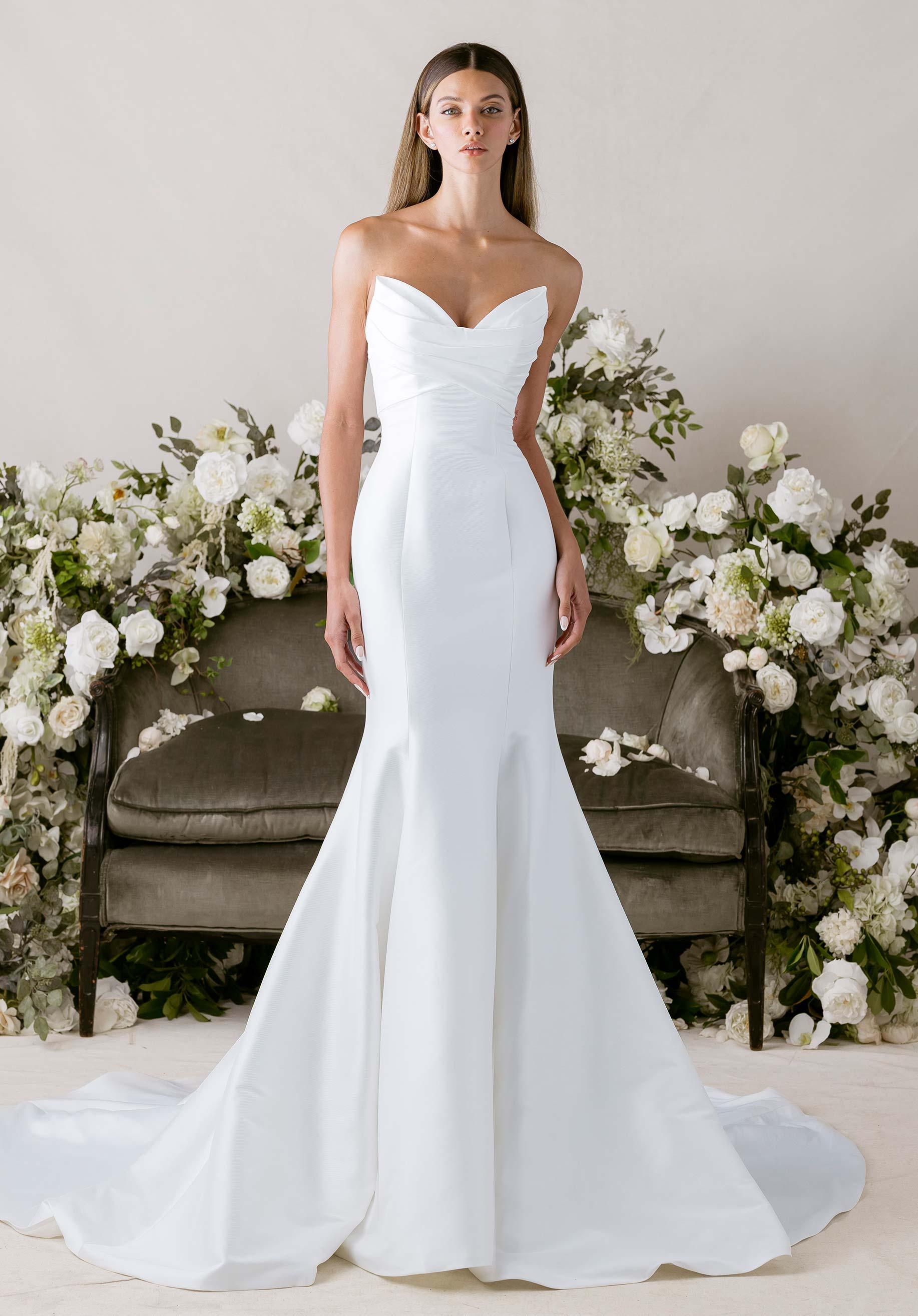 morilee-lyren-brautkleid-meerjungfrau-faille-cat-eye image 1