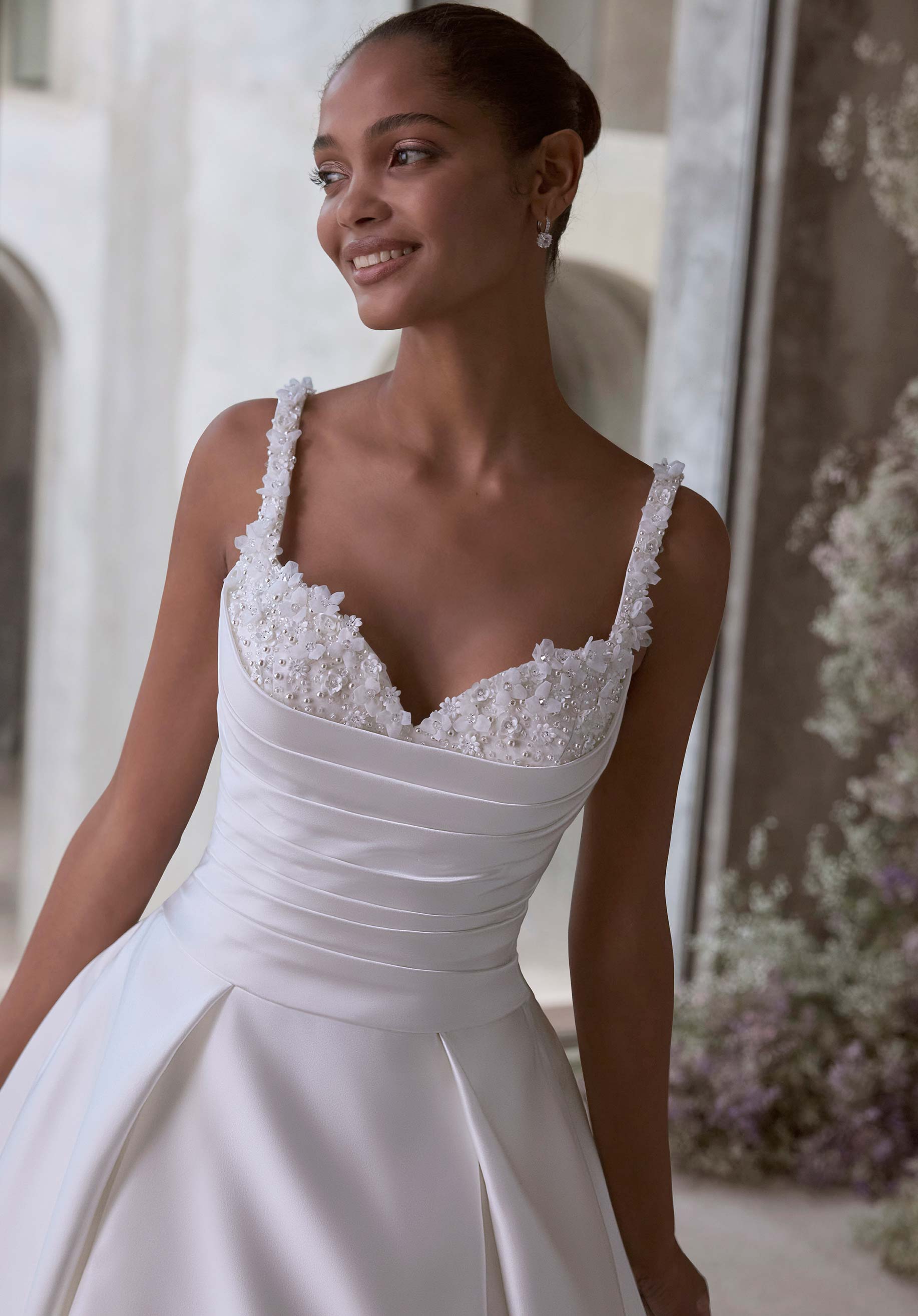 morilee-electra-brautkleid-ballkleid-satin-mit-dropped-waist image 2