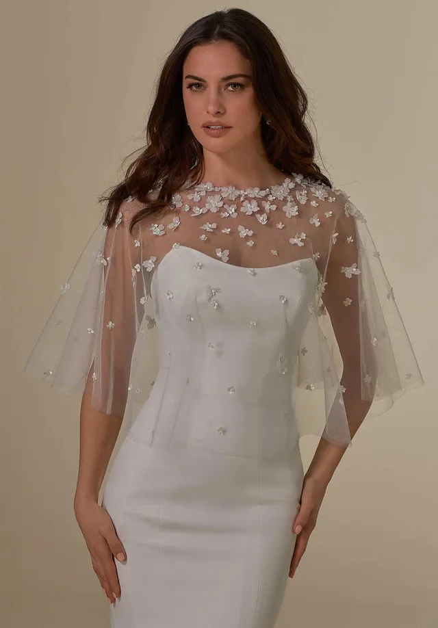 morilee-capelet-mit-3d-applikationen-und-perlenstickerei image 1