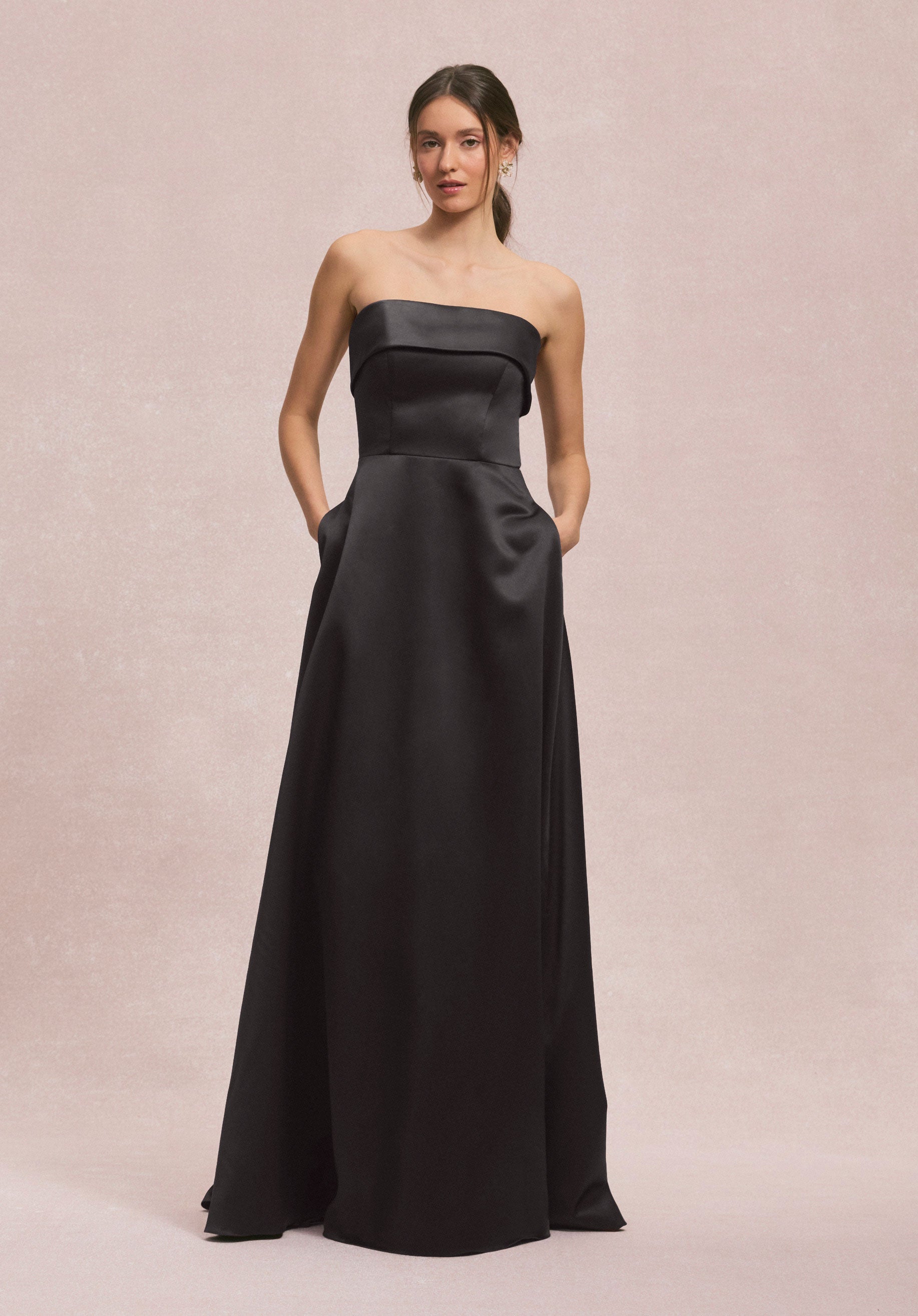 morilee-satin-a-linie-brautjungfernkleid-mit-manschetten-ausschnitt image 7