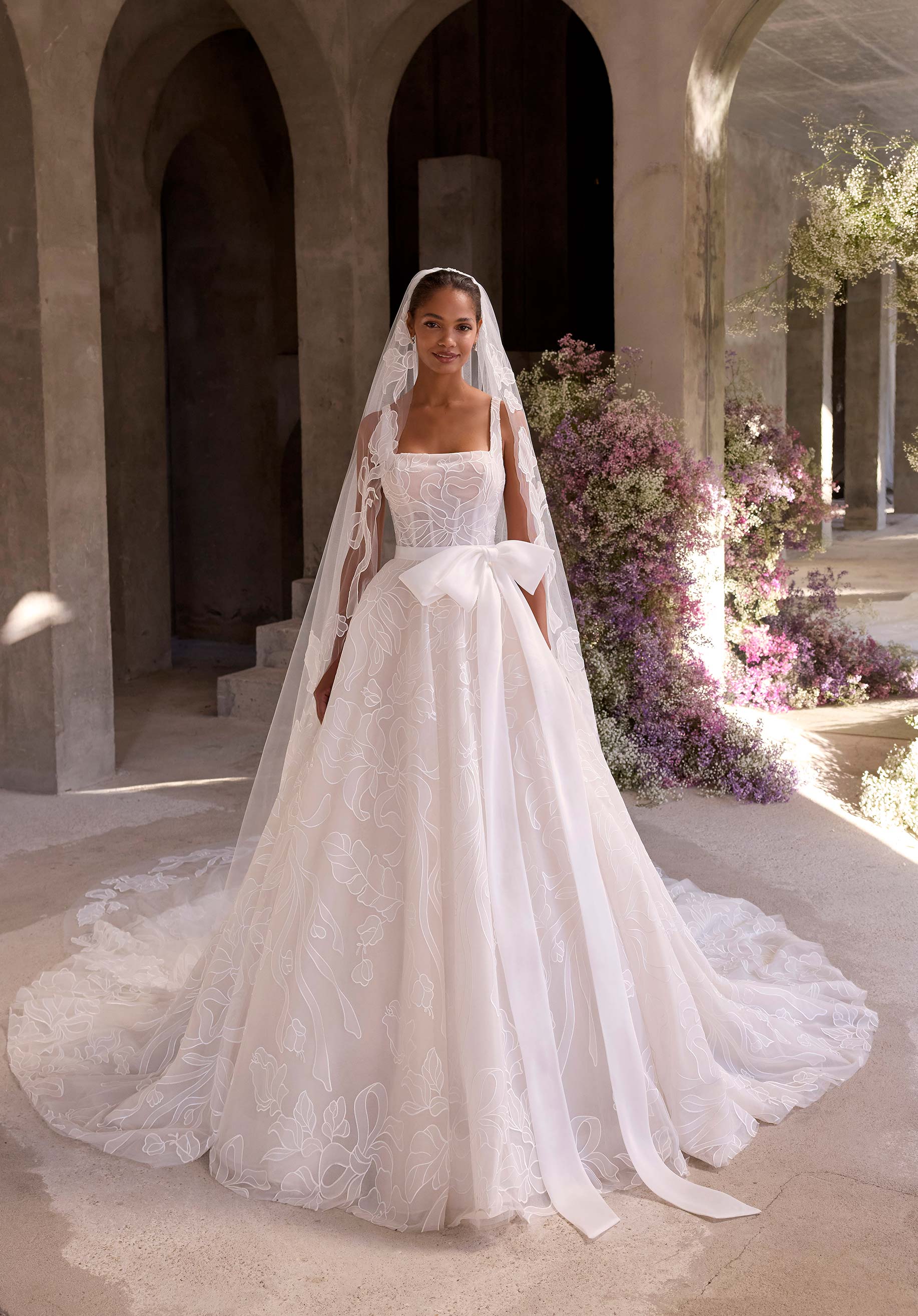 morilee-leda-brautkleid-ballkleid-mit-korsett-und-abnehmbarer-schleife image 5