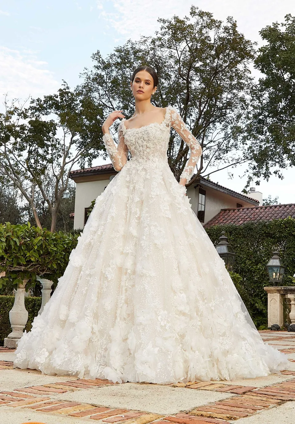 morilee-fleurette-brautkleid-pailletten-ballkleid image 1