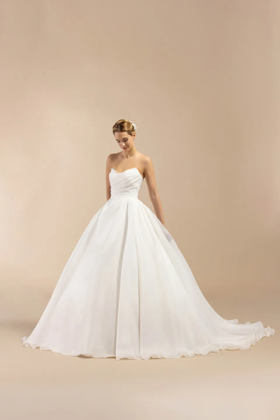 eglantine-bolivie-brautkleid-ivoire-wei image 1