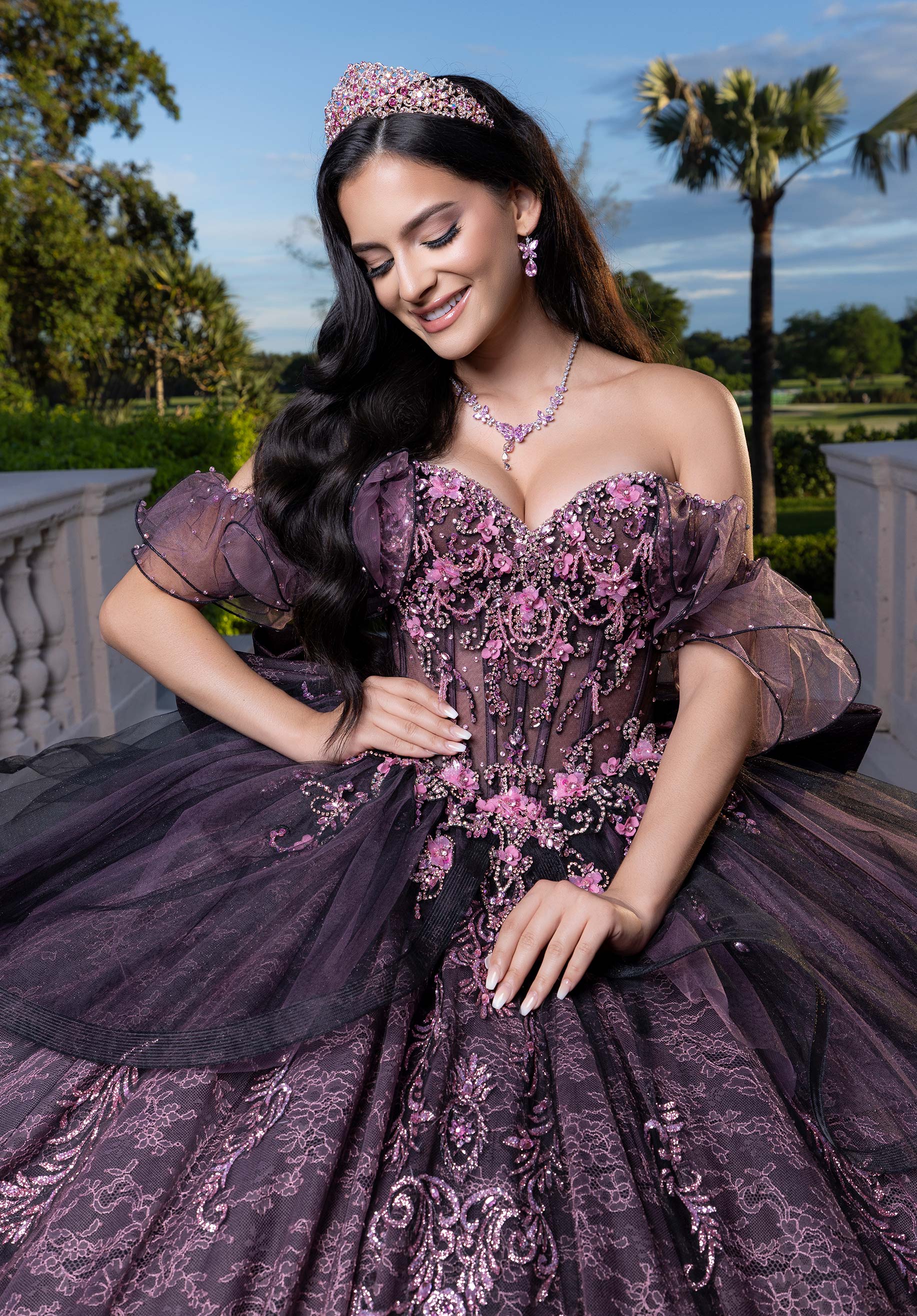 morilee-bliss-quincea-era-ballkleid-3d-blumen-schleife image 7