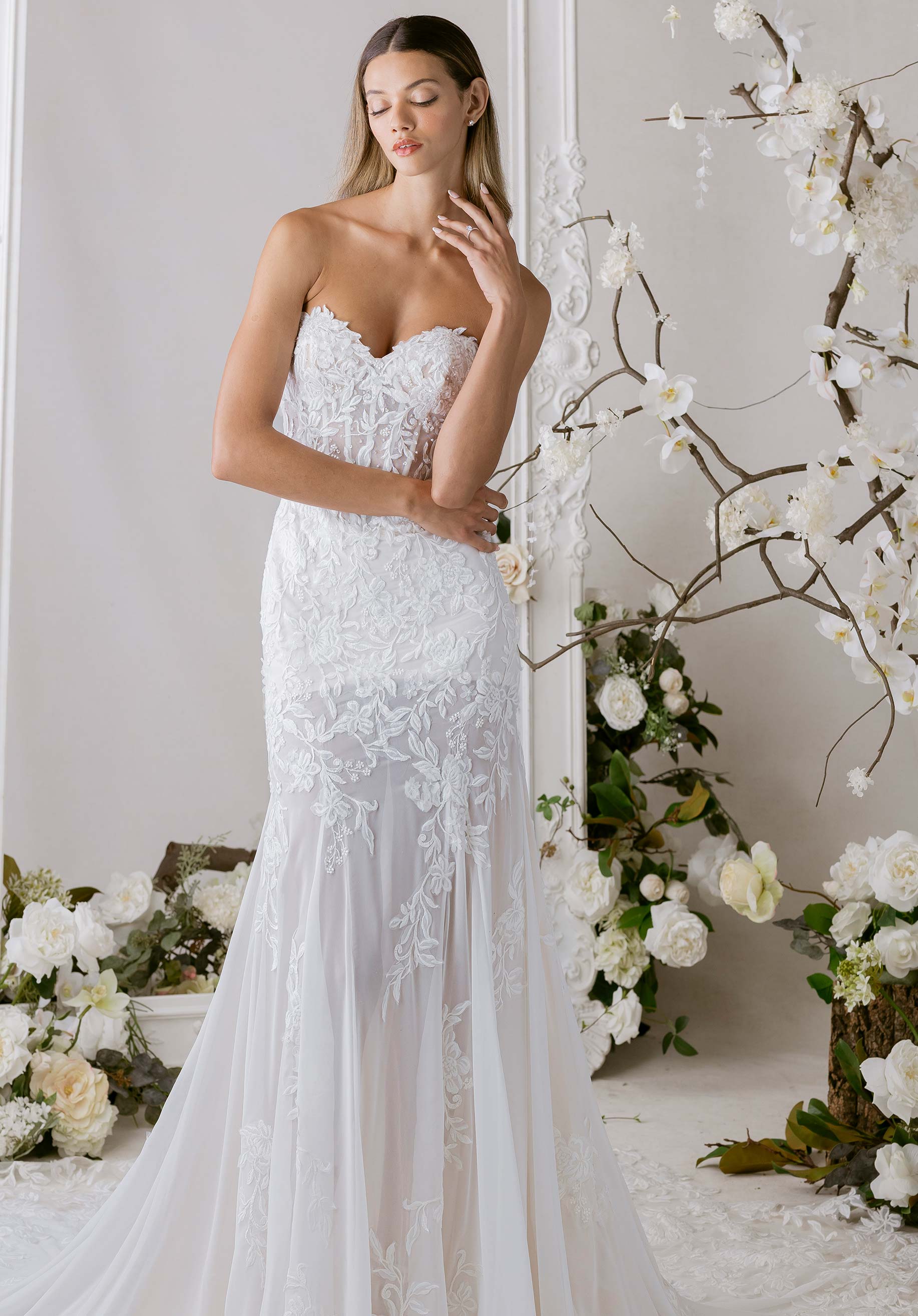 morilee-baila-brautkleid-fit-flare-mit-abnehmbaren-t-ll-rmeln image 3