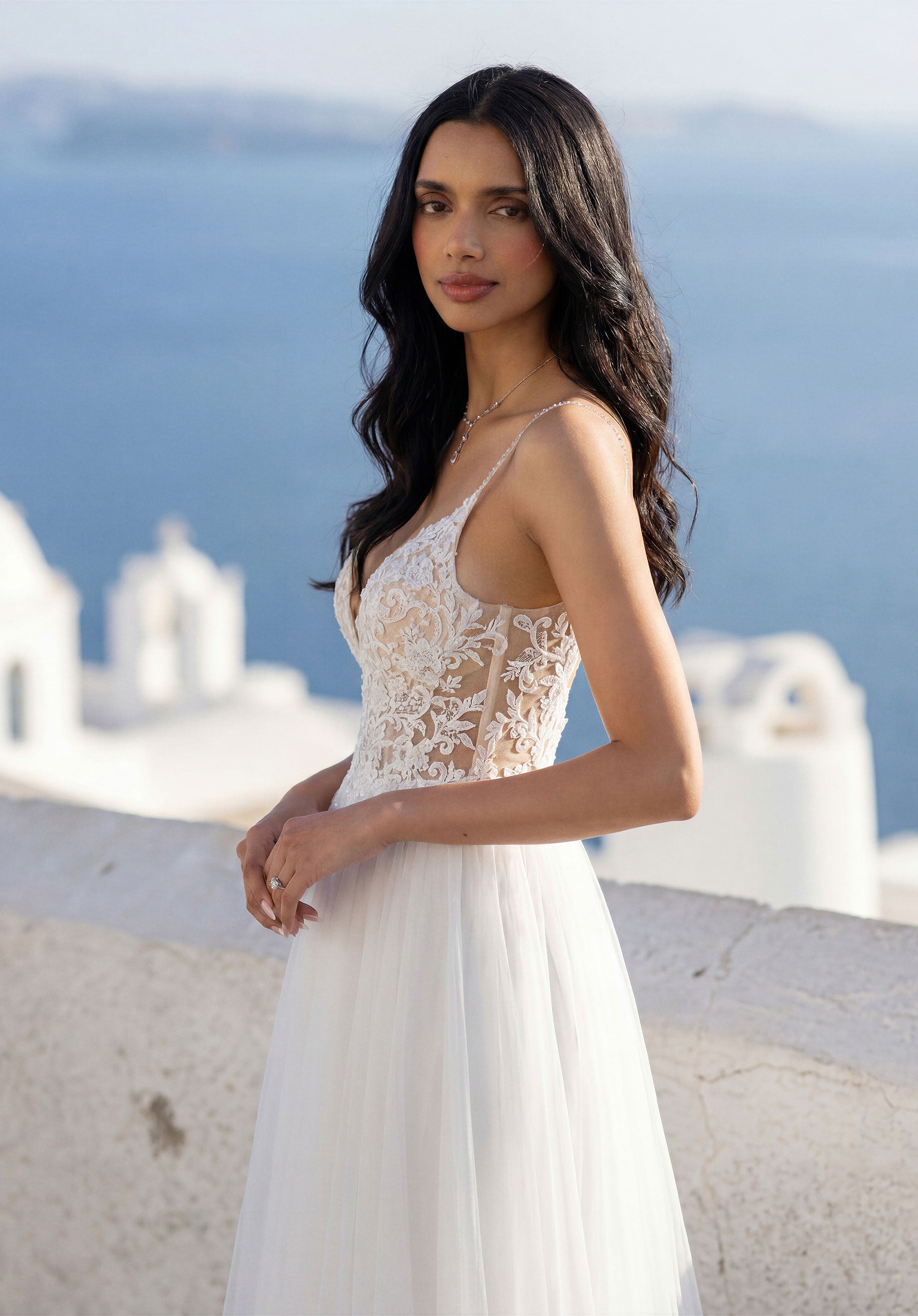 morilee-tirabelle-a-linien-brautkleid-aus-t-ll-mit-cat-eye-korsett image 2