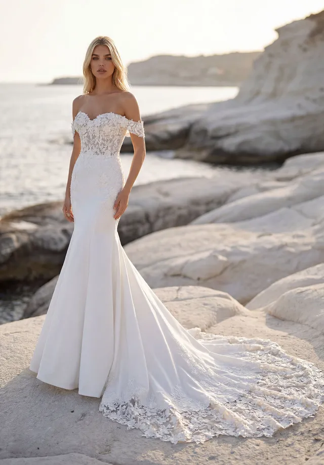 morilee-tyla-brautkleid-fit-and-flare-satin-spitze image 1
