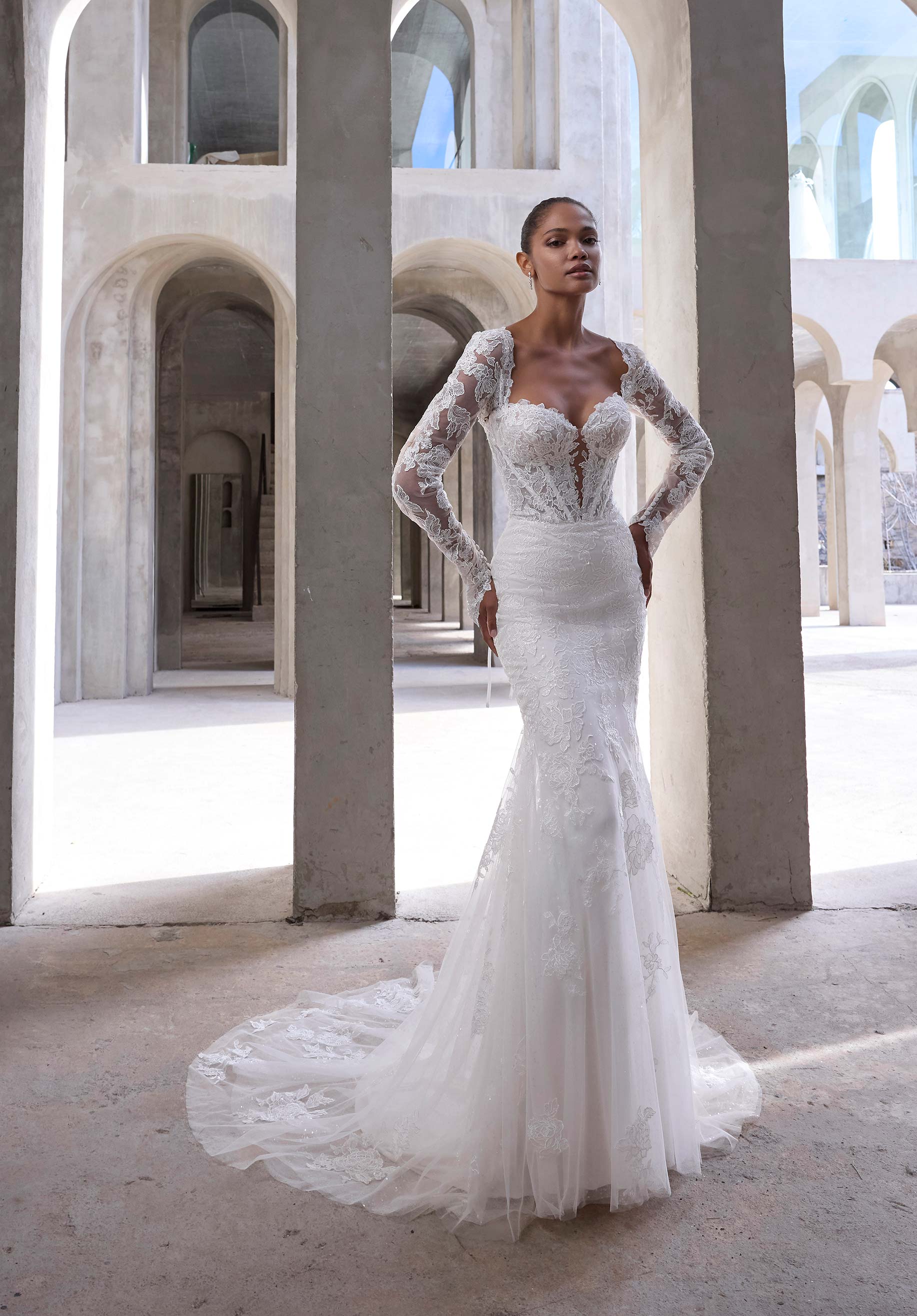 morilee-vasiliki-brautkleid-fit-and-flare image 1