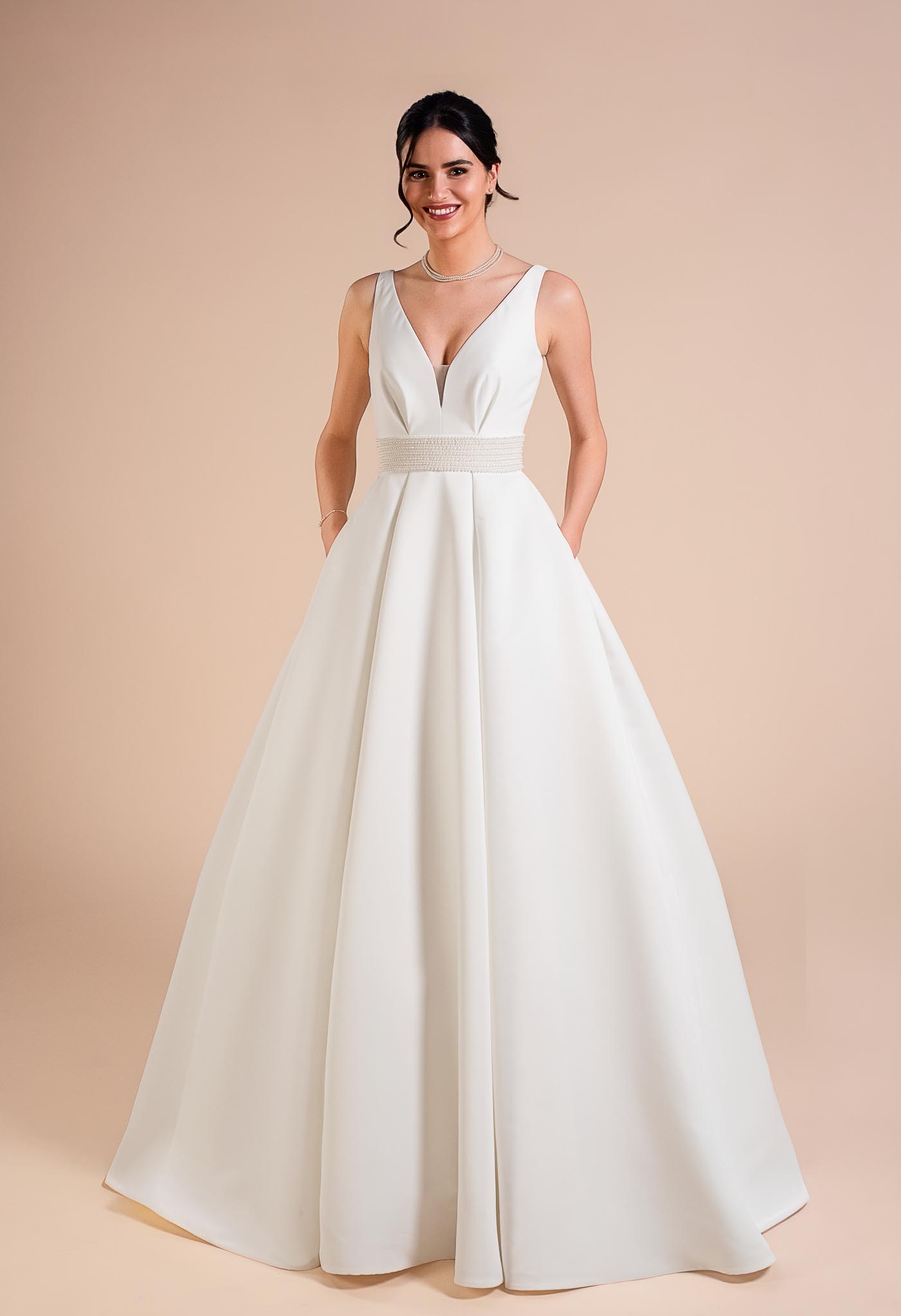 eglantine-icone-brautkleid-ivoire-wei-gr-34-70 image 1