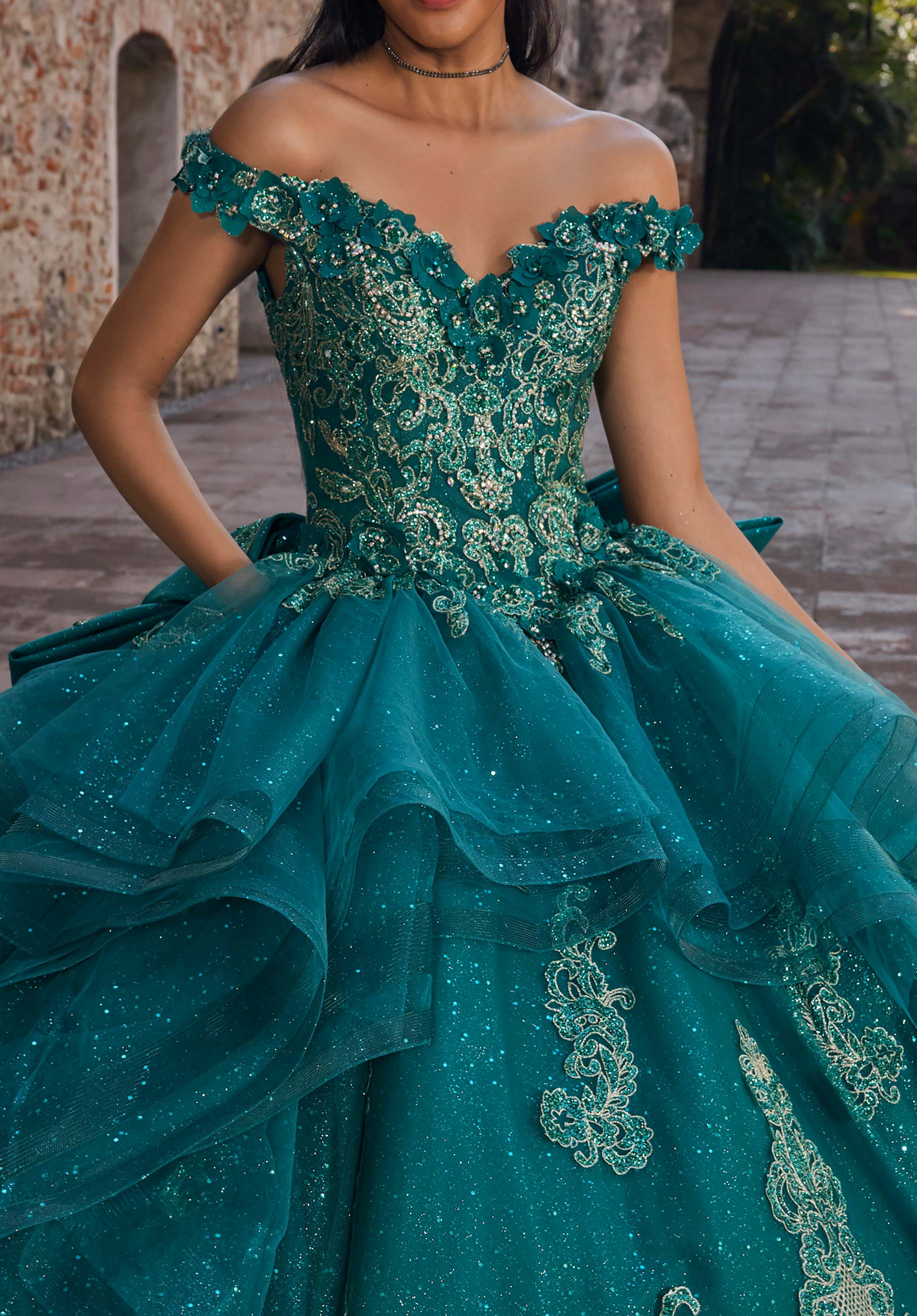 morilee-aveline-quincea-era-kleid-mit-r-schen-glitzert-ll image 2