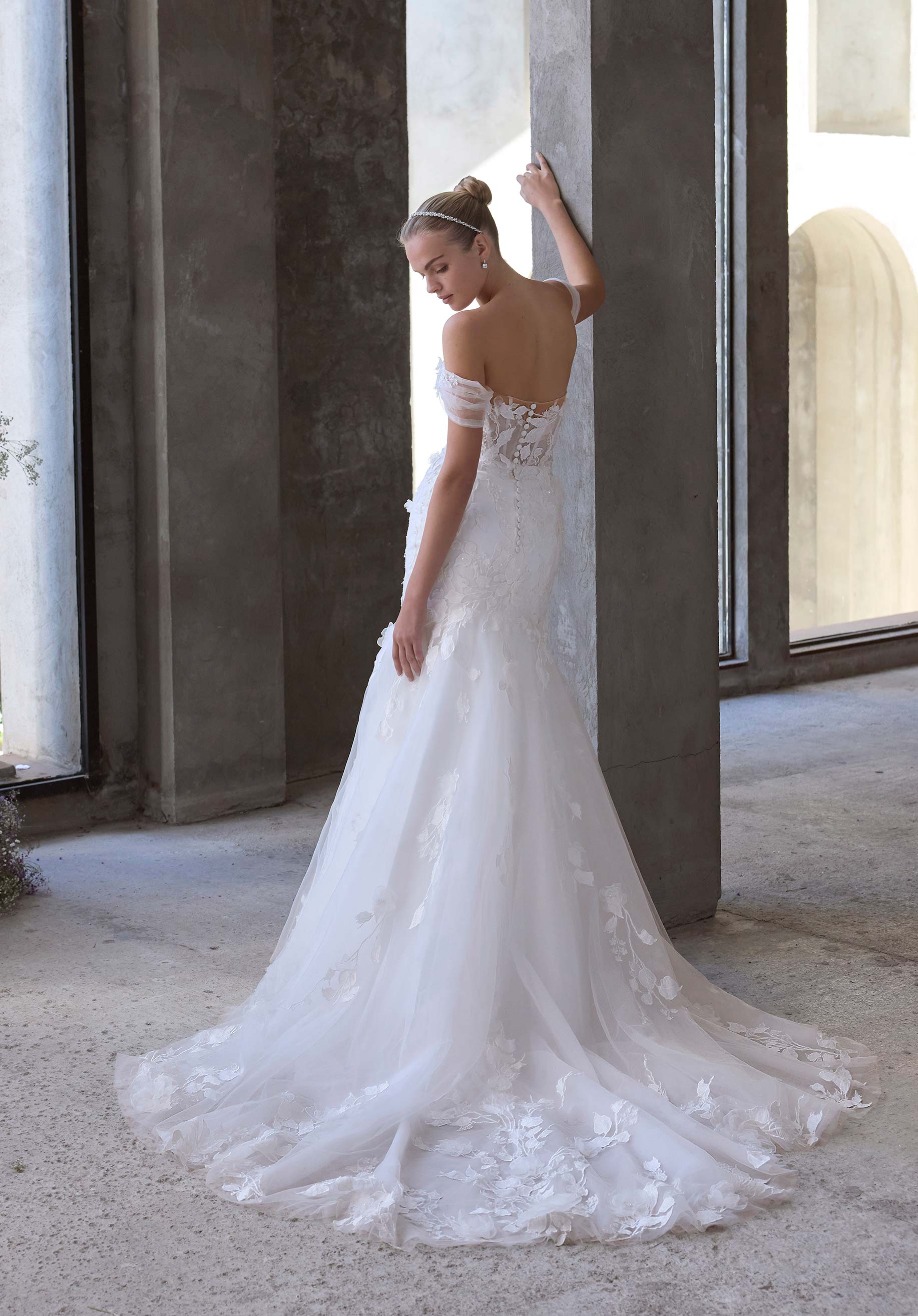 morilee-rey-brautkleid-tr-gerloses-t-ll-fit-flare-mit-abnehmbaren-off-shoulder-r image 5