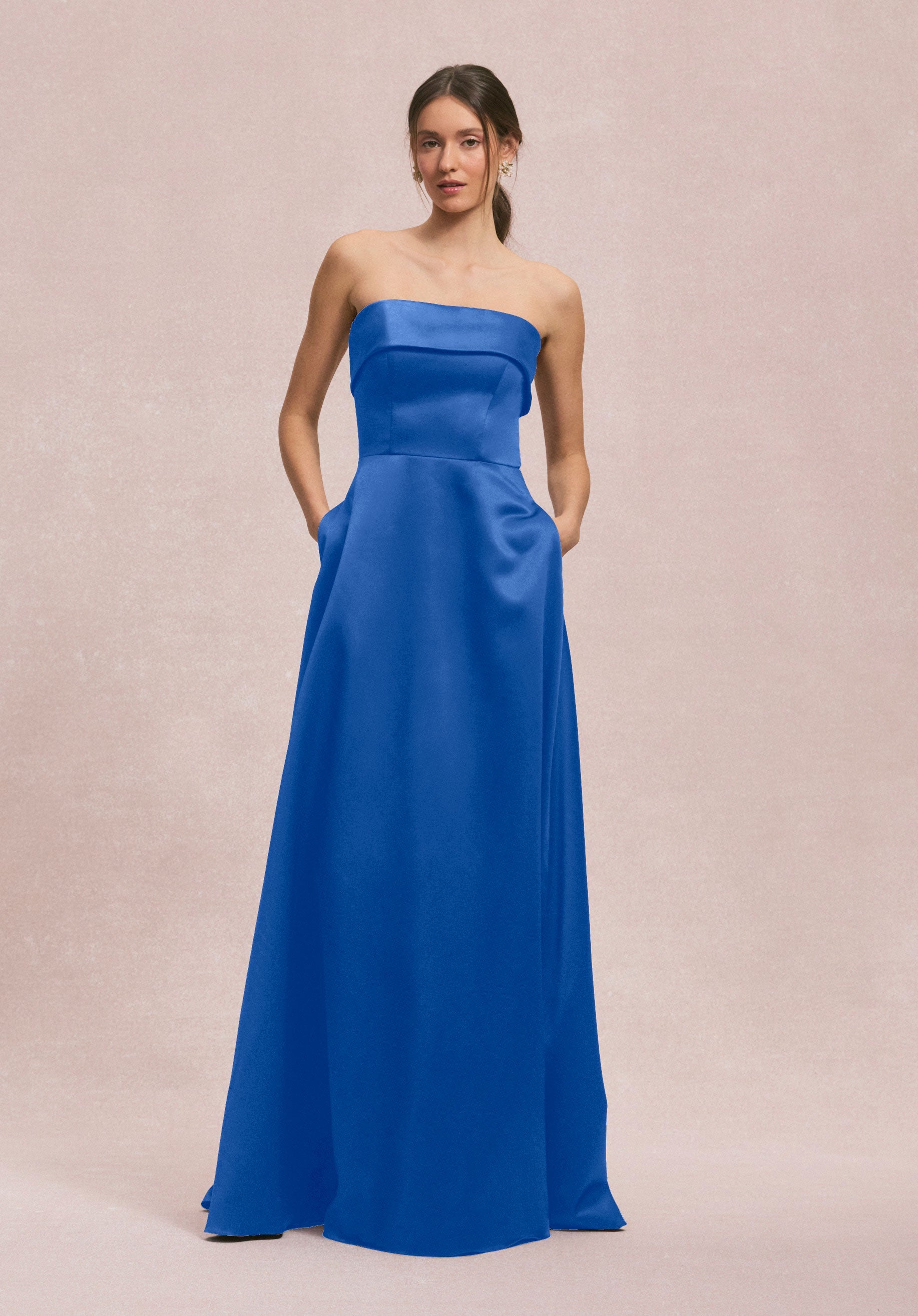 morilee-satin-a-linie-brautjungfernkleid-mit-manschetten-ausschnitt image 5