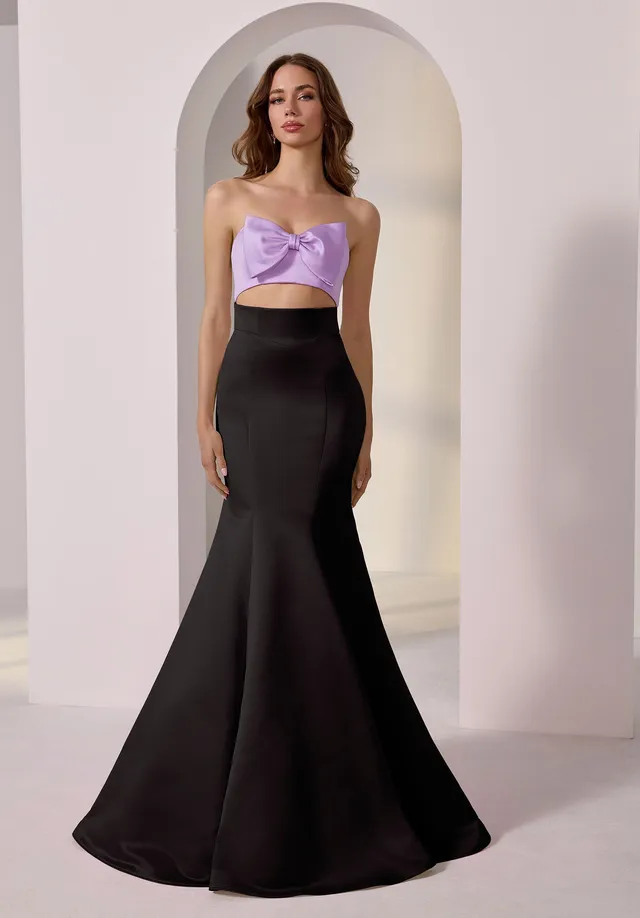 morilee-bow-bodice-satin-mermaid-partykleid-tr-gerlos image 1