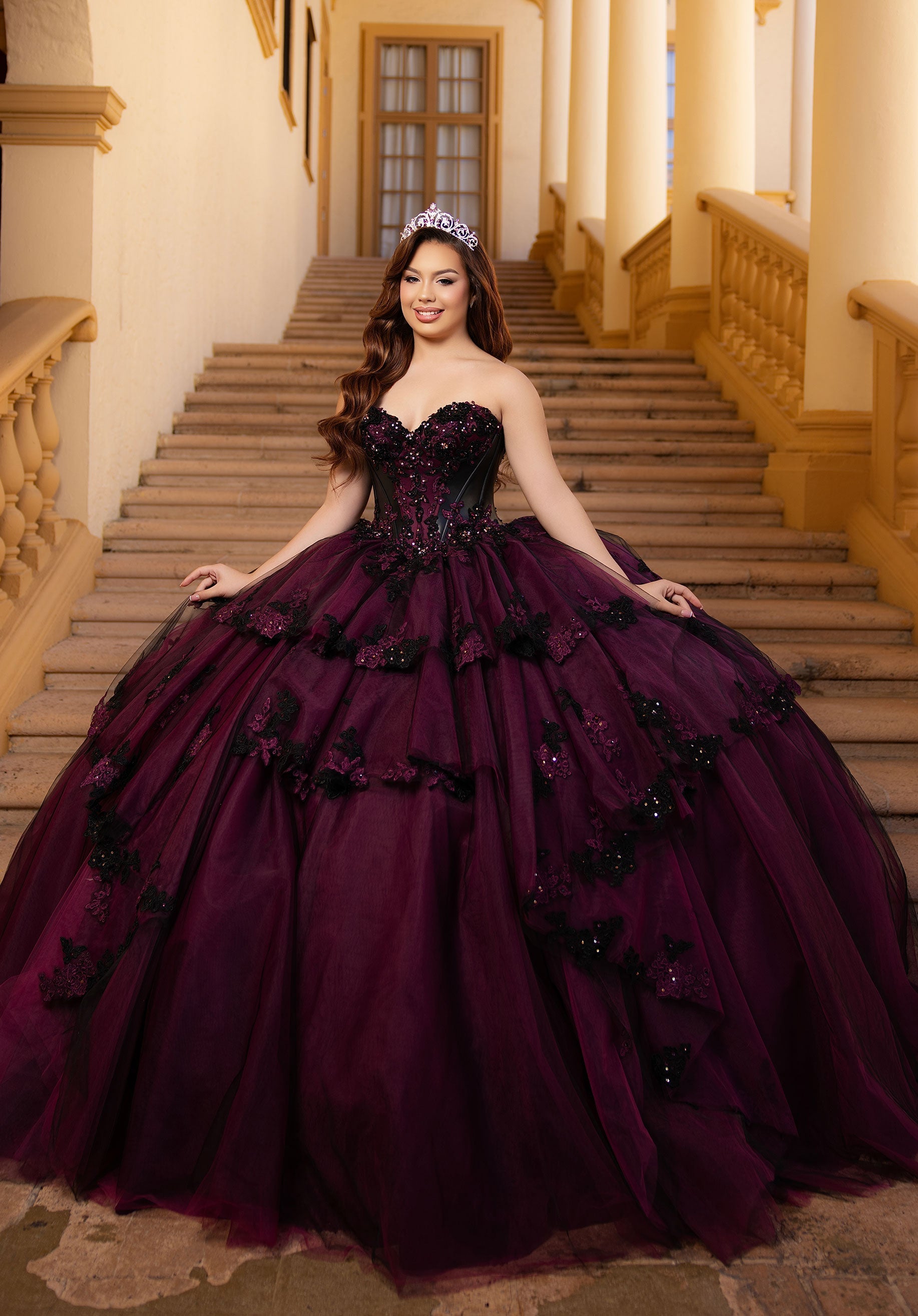 morilee-vizcaya-cressida-quincea-era-ballkleid image 4