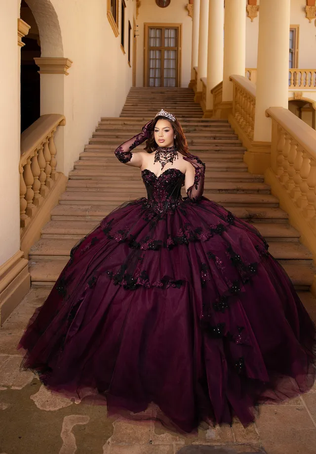 morilee-vizcaya-cressida-quincea-era-ballkleid image 1