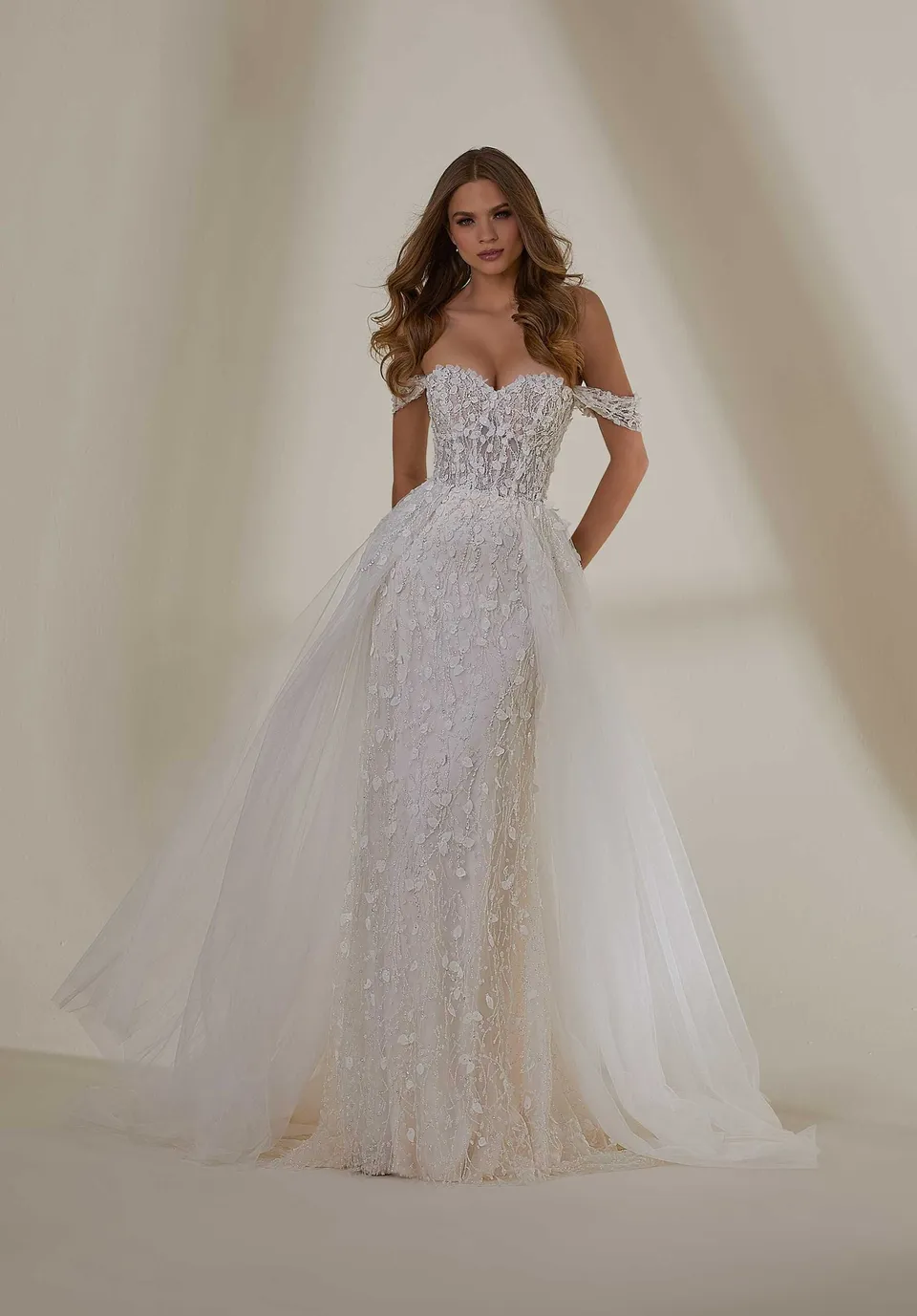 morilee-berrock-mit-perlen-und-3d-bl-tenbl-ttern image 1
