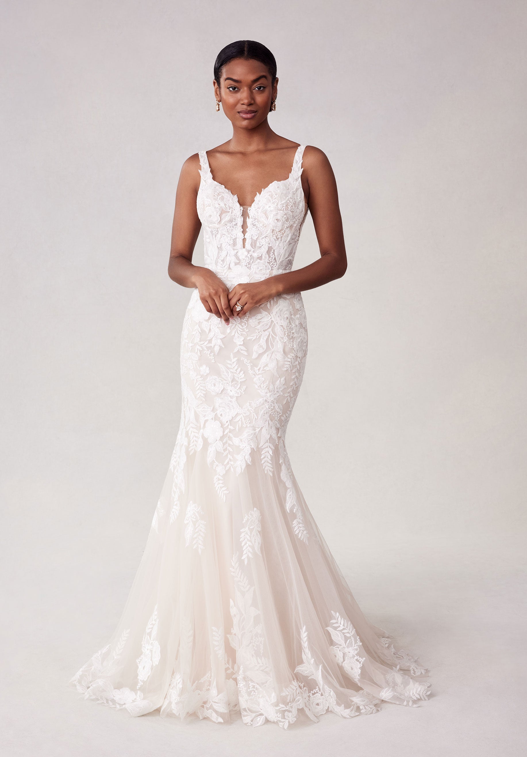 morilee-sosie-brautkleid-fit-flare-aus-stickspitze image 1