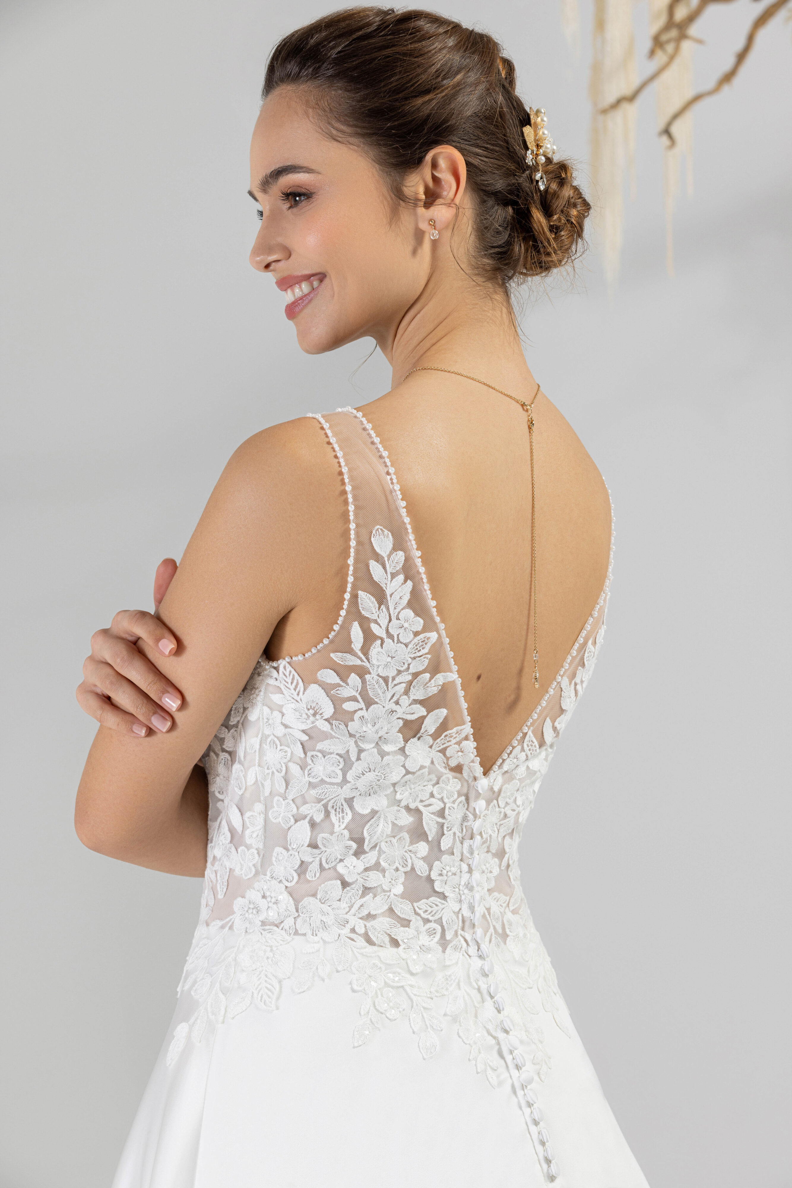 eglantine-lexie-brautkleid-in-ivoire-und-wei-gr-34-74 image 2