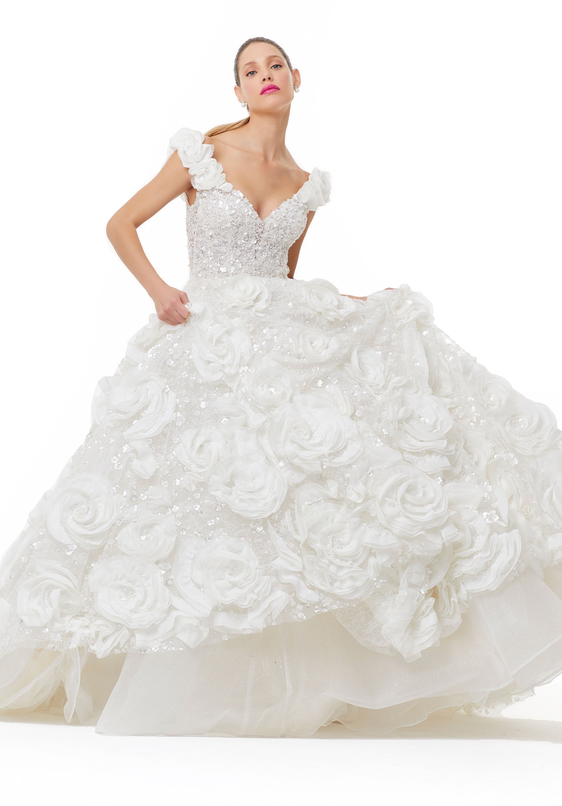 morilee-blossom-brautkleid-mit-bl-tenapplikation image 3