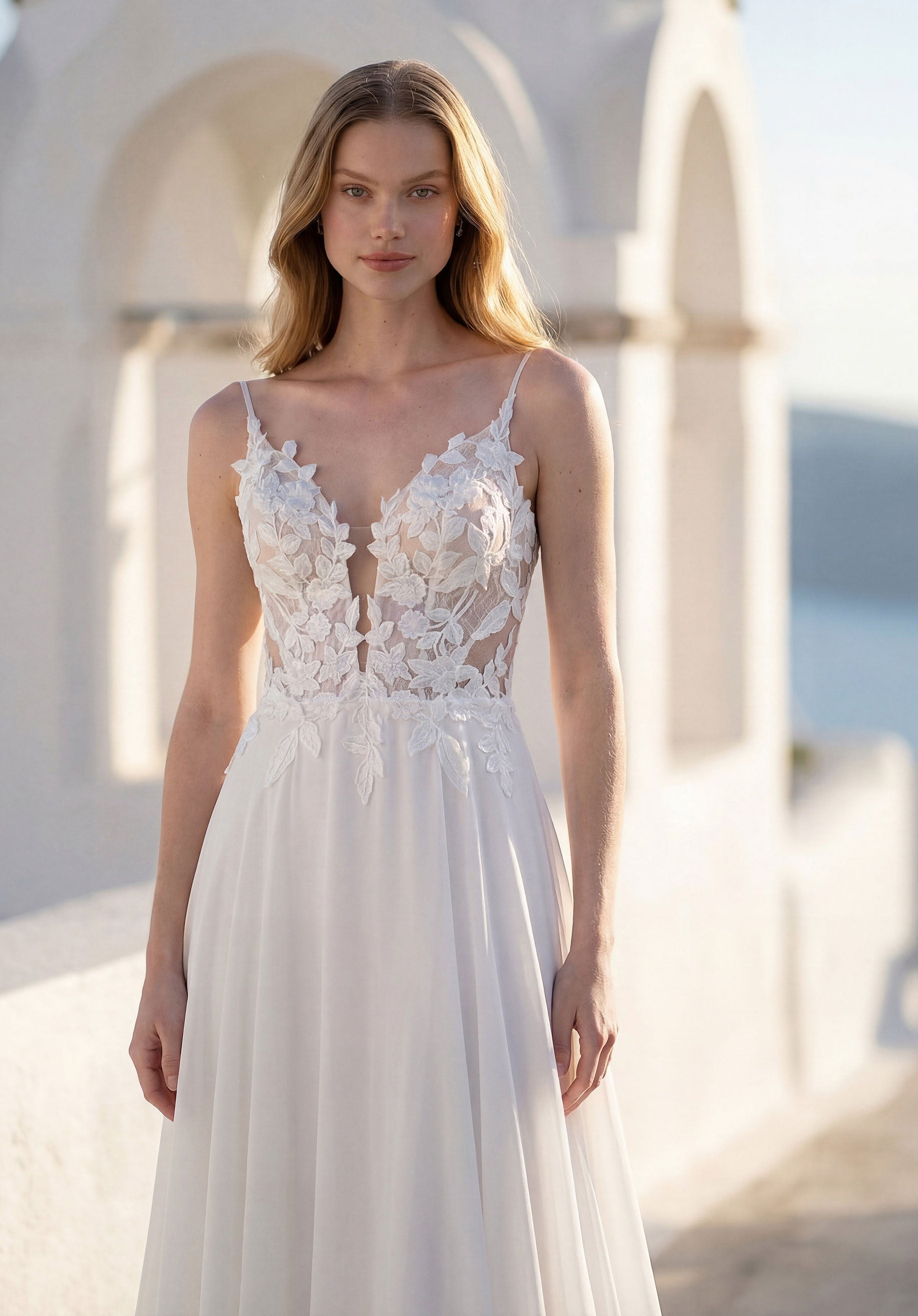 morilee-thais-brautkleid-a-linie-t-ll-mit-schn-rkorsett image 2