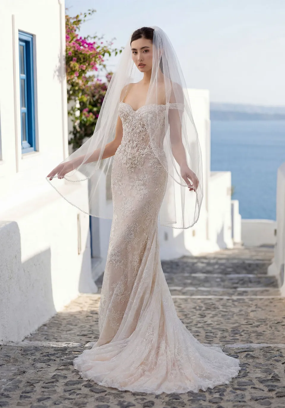 morilee-treasure-meerjungfrau-brautkleid-aus-chantilly-spitze-mit-perlen image 1