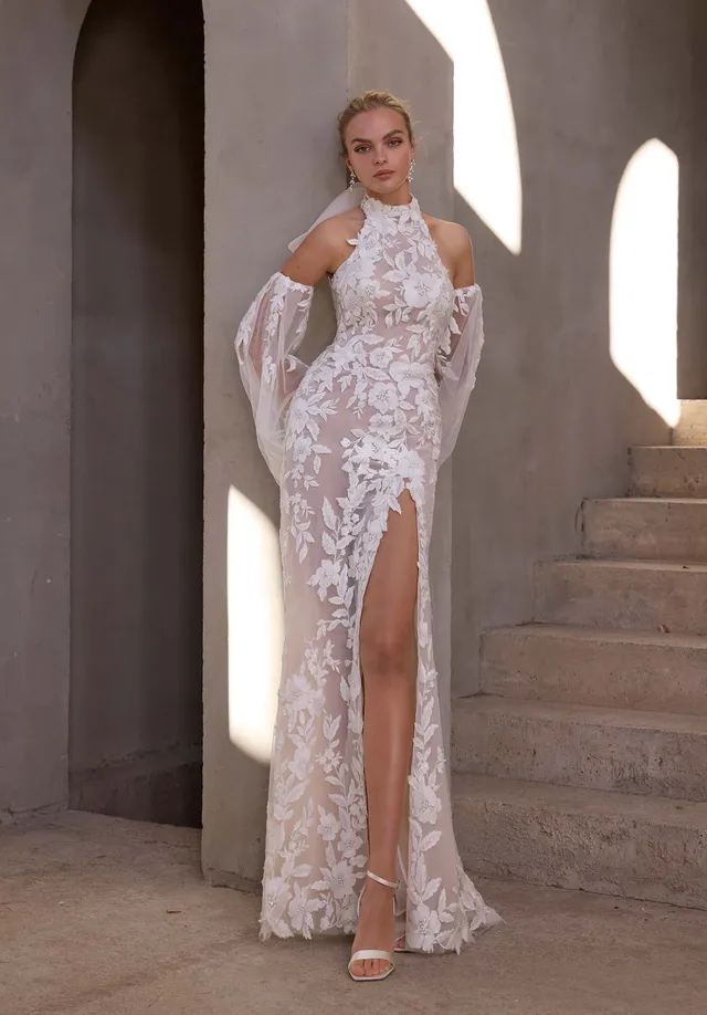 morilee-kali-brautkleid-halter-mit-abnehmbaren-blouson-rmeln image 1