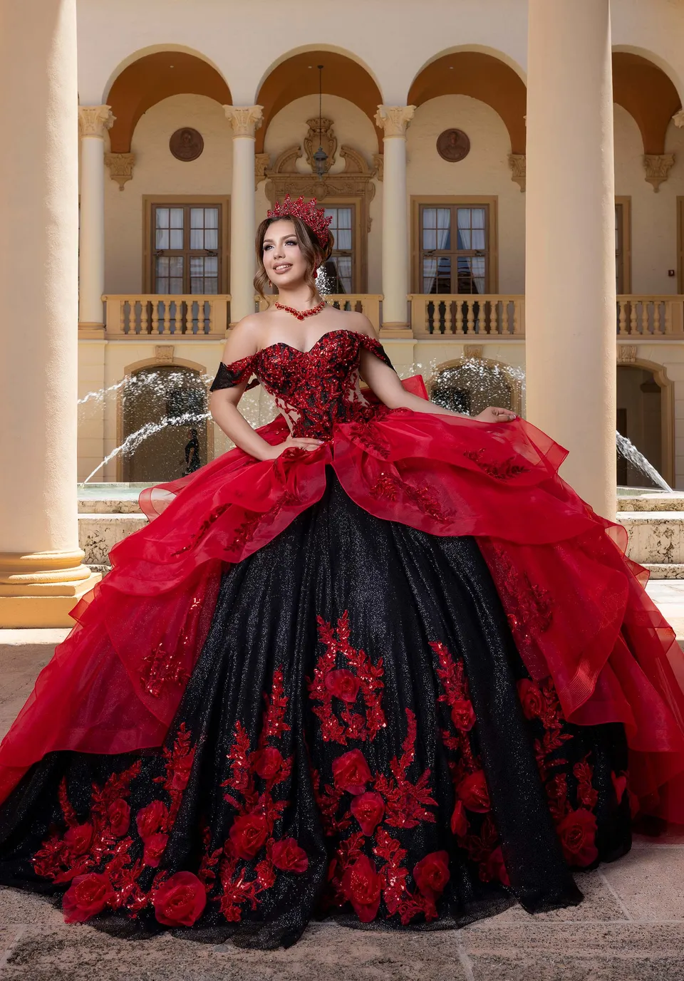 morilee-vizcaya-beatriz-quincea-era-kleid-2-in-1-mit-berrock image 1