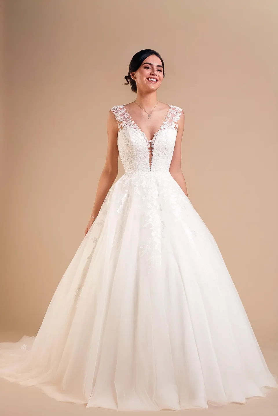 eglantine-innee-brautkleid-in-ivoire-gr-en-34-62 image 1