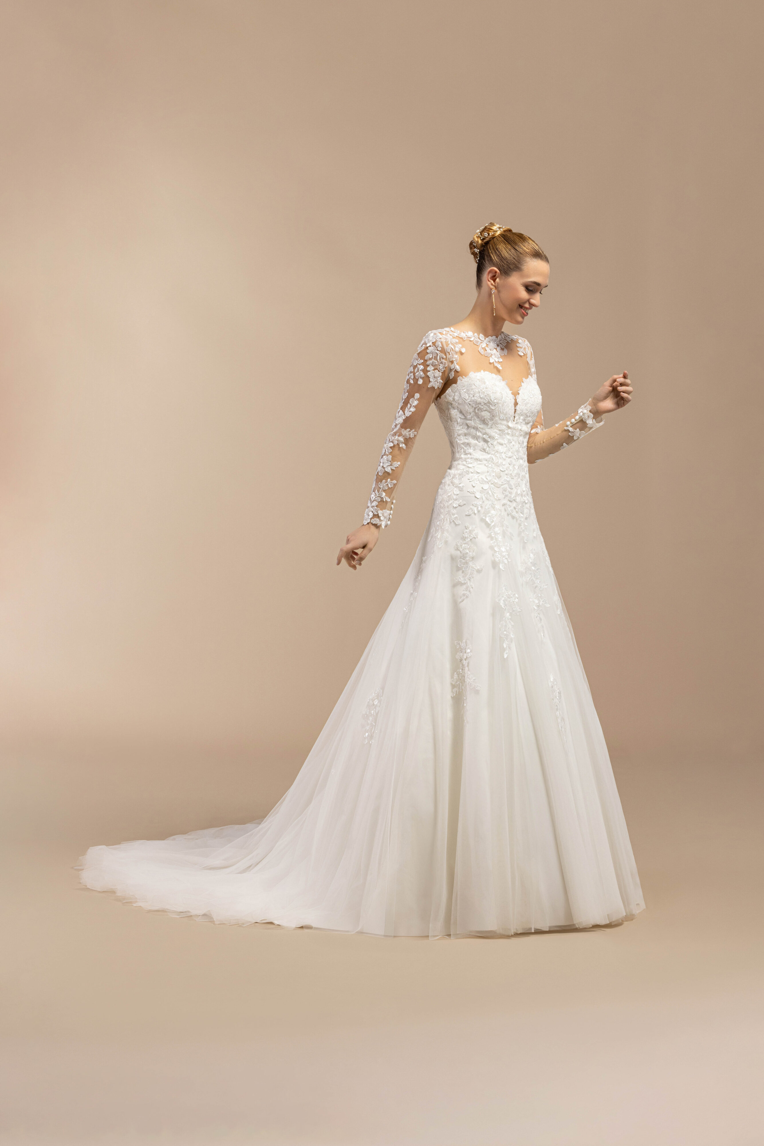eglantine-bruxelles-brautkleid-ivoire-gr-34-68 image 1