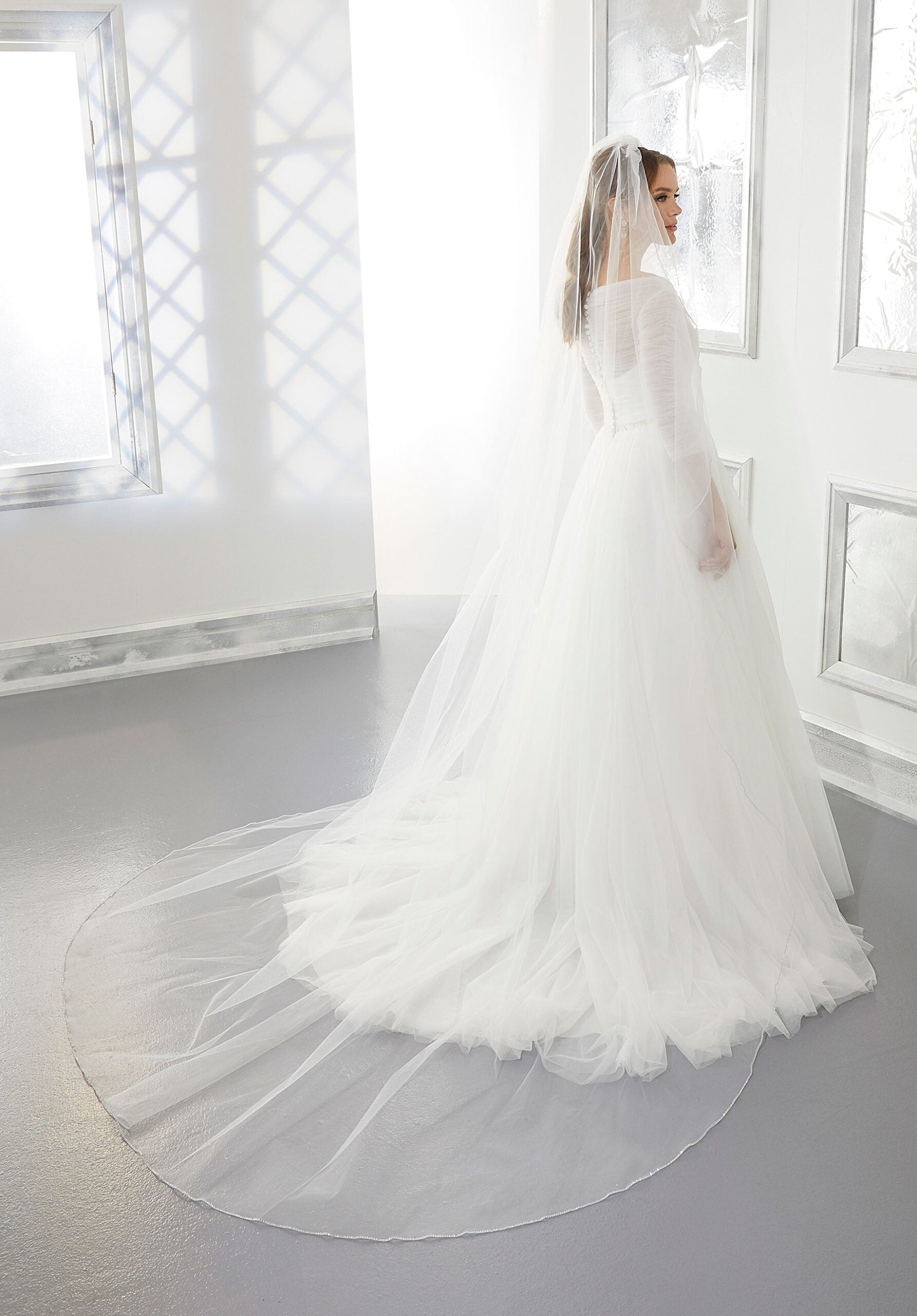 morilee-angel-cut-schleier-mit-strasskante image 1