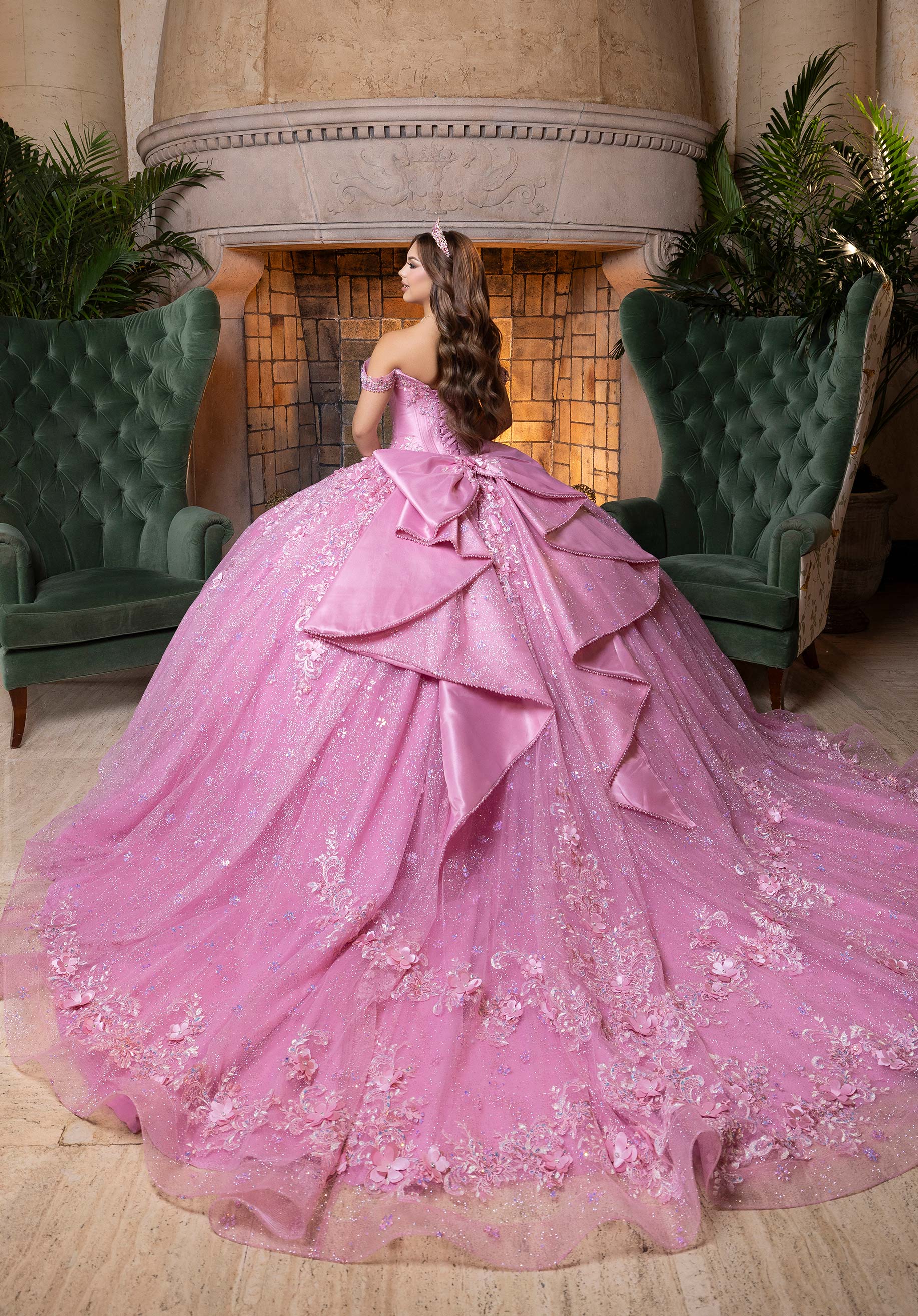 morilee-vizcaya-bibiana-quincea-era-ballkleid-satin-glitzer-t-ll image 7
