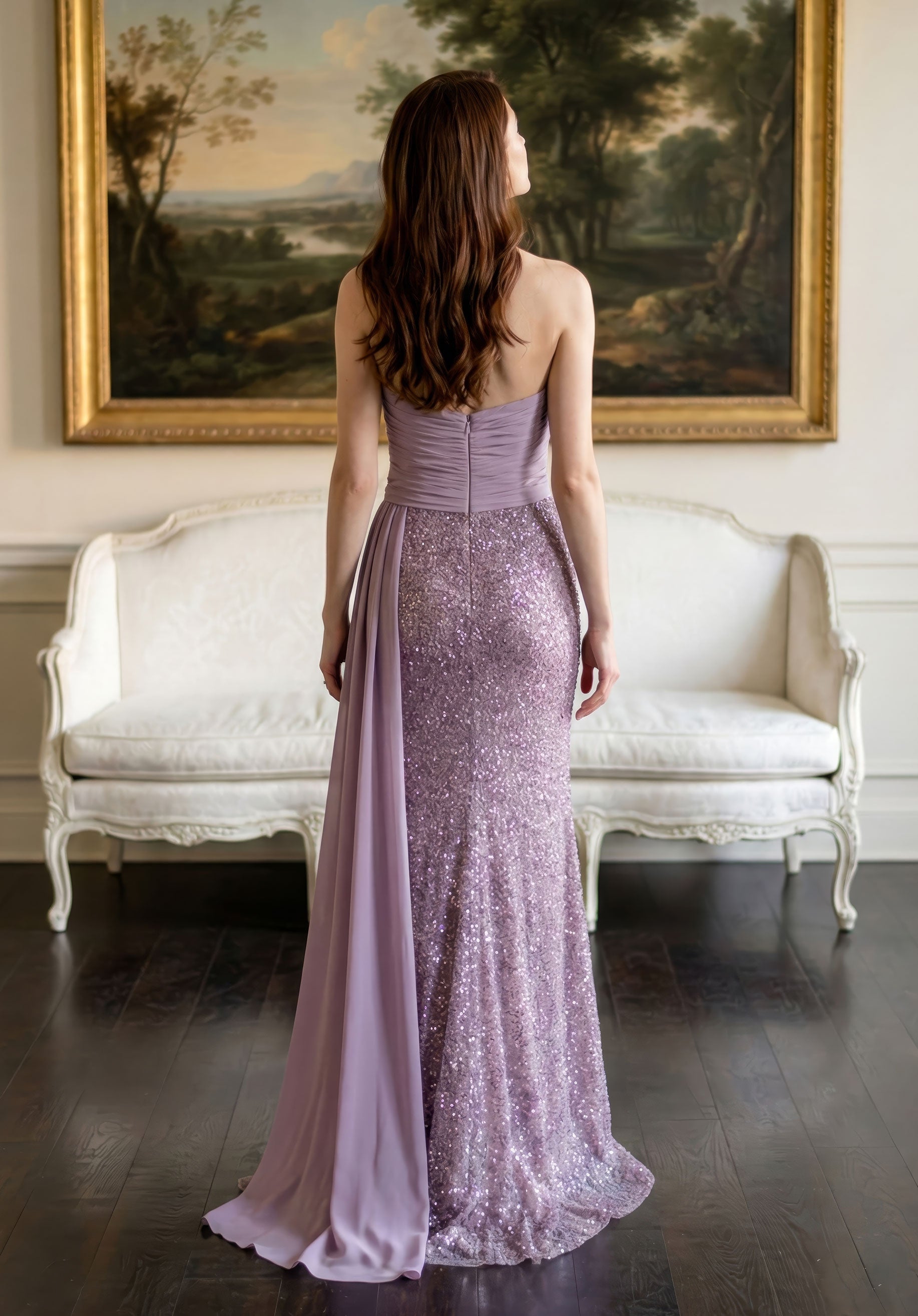 morilee-strapless-sweetheart-abendkleid-mit-pailletten-stickerei-und-drapierter- image 5