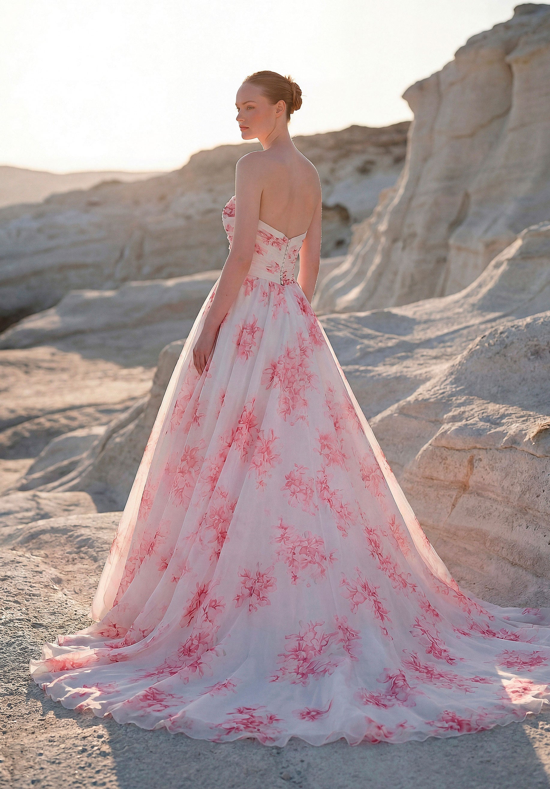 morilee-tate-brautkleid-a-linie-aus-organza-mit-drapiertem-surplice-oberteil image 3