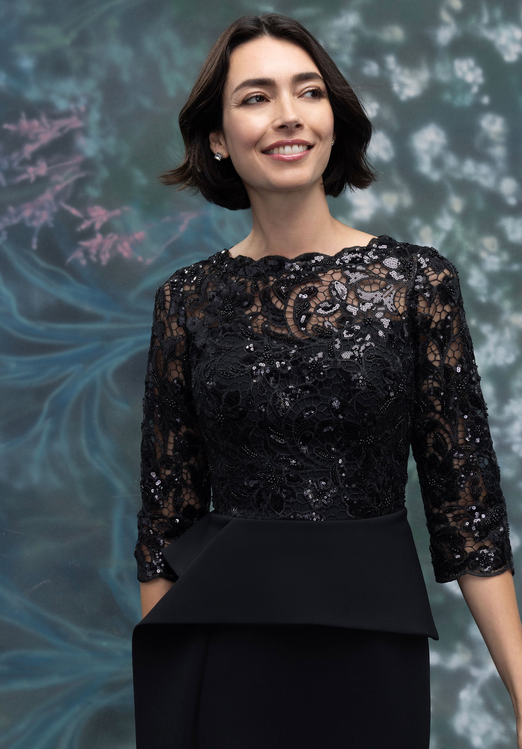 morilee-perlen-spitzen-peplum-abendkleid image 2