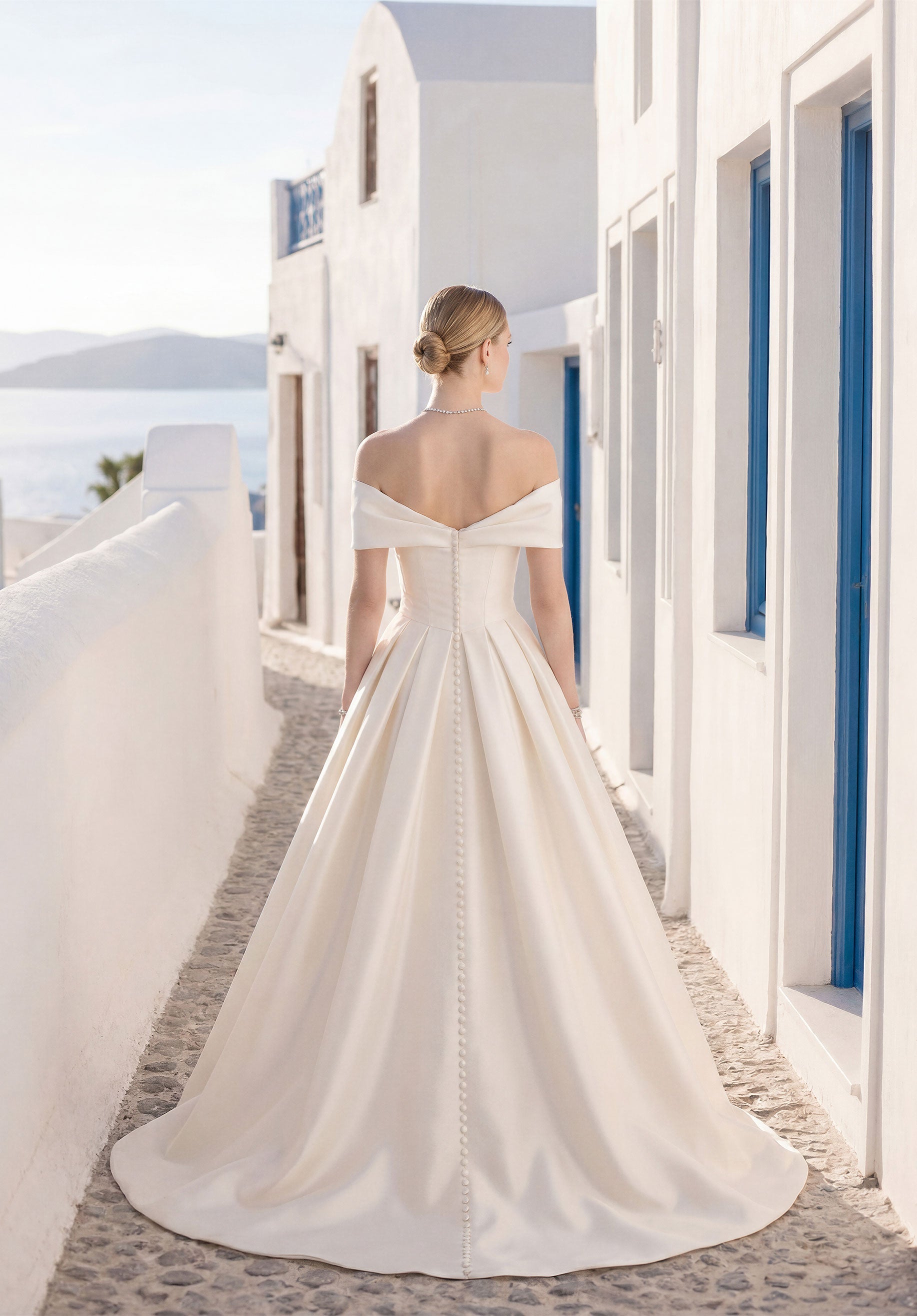 morilee-tenera-satin-brautkleid-off-shoulder-ballkleid image 3
