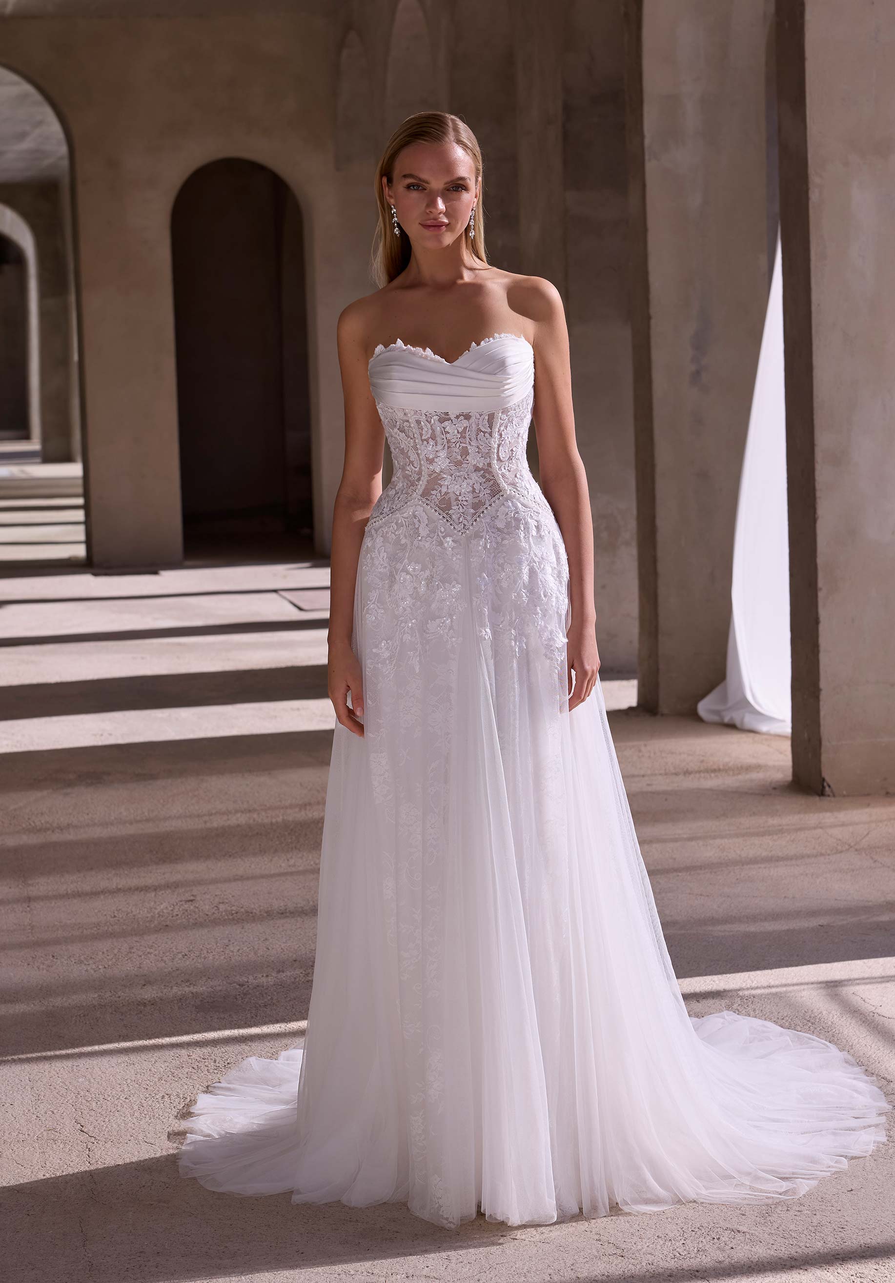 morilee-xenia-brautkleid-a-linie-t-ll-mit-abnehmbaren-satin-rmeln-ivory-honey image 5