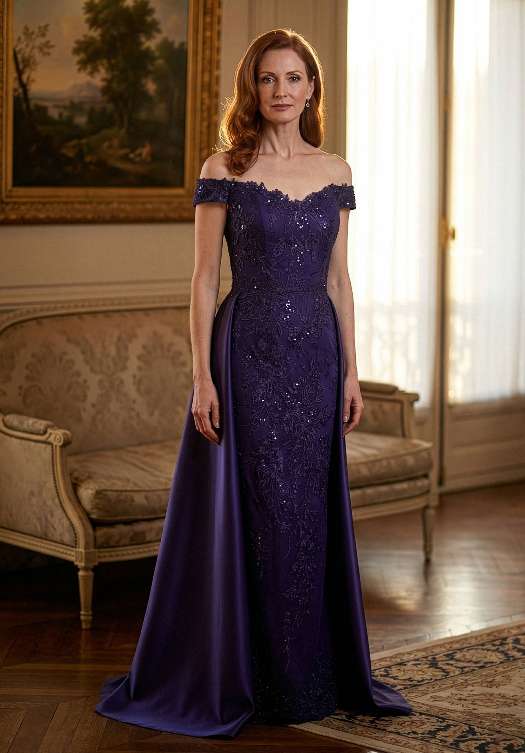 morilee-sweetheart-abendkleid-spitze-mit-abnehmbarem-mikado-berrock image 4