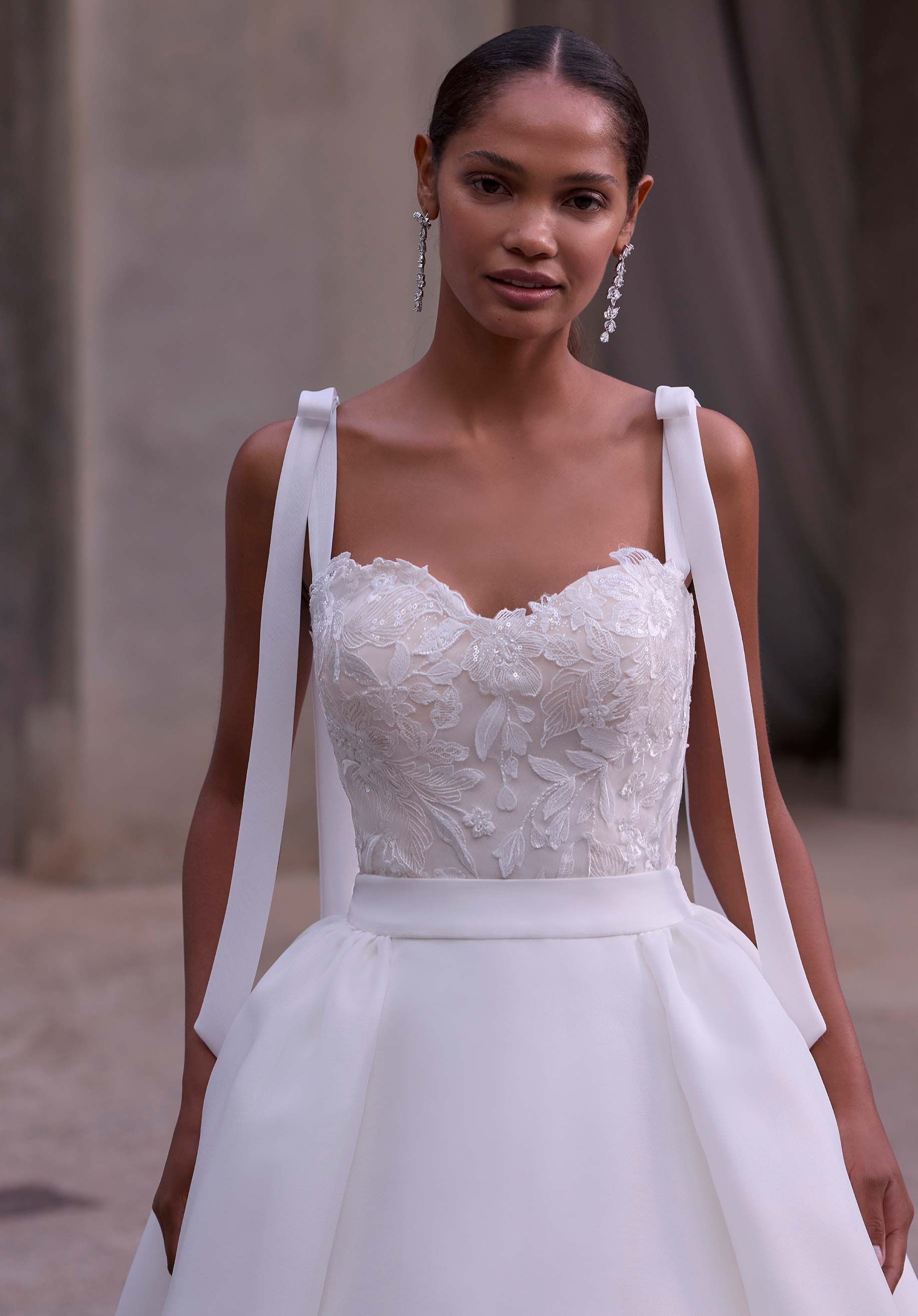 morilee-berenice-brautkleid-fit-and-flare-mit-organza-berrock image 2