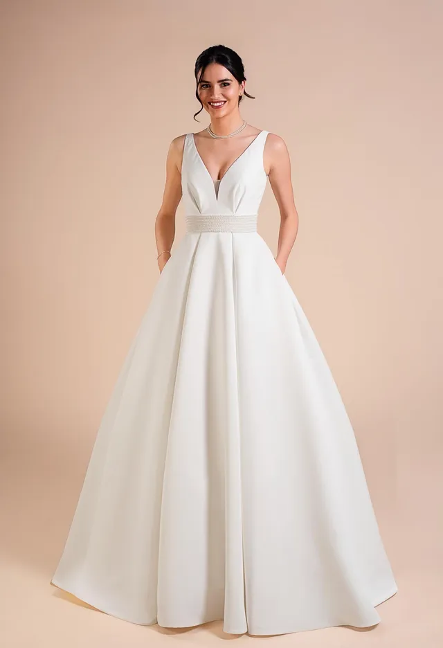 eglantine-icone-brautkleid-ivoire-wei-gr-34-70 image 1