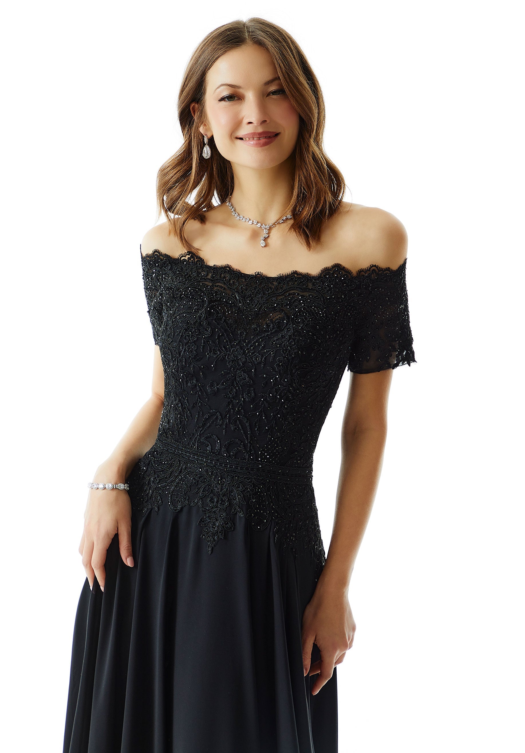 morilee-a-linie-abendkleid-chiffon-mit-perlen-und-applikationen image 6
