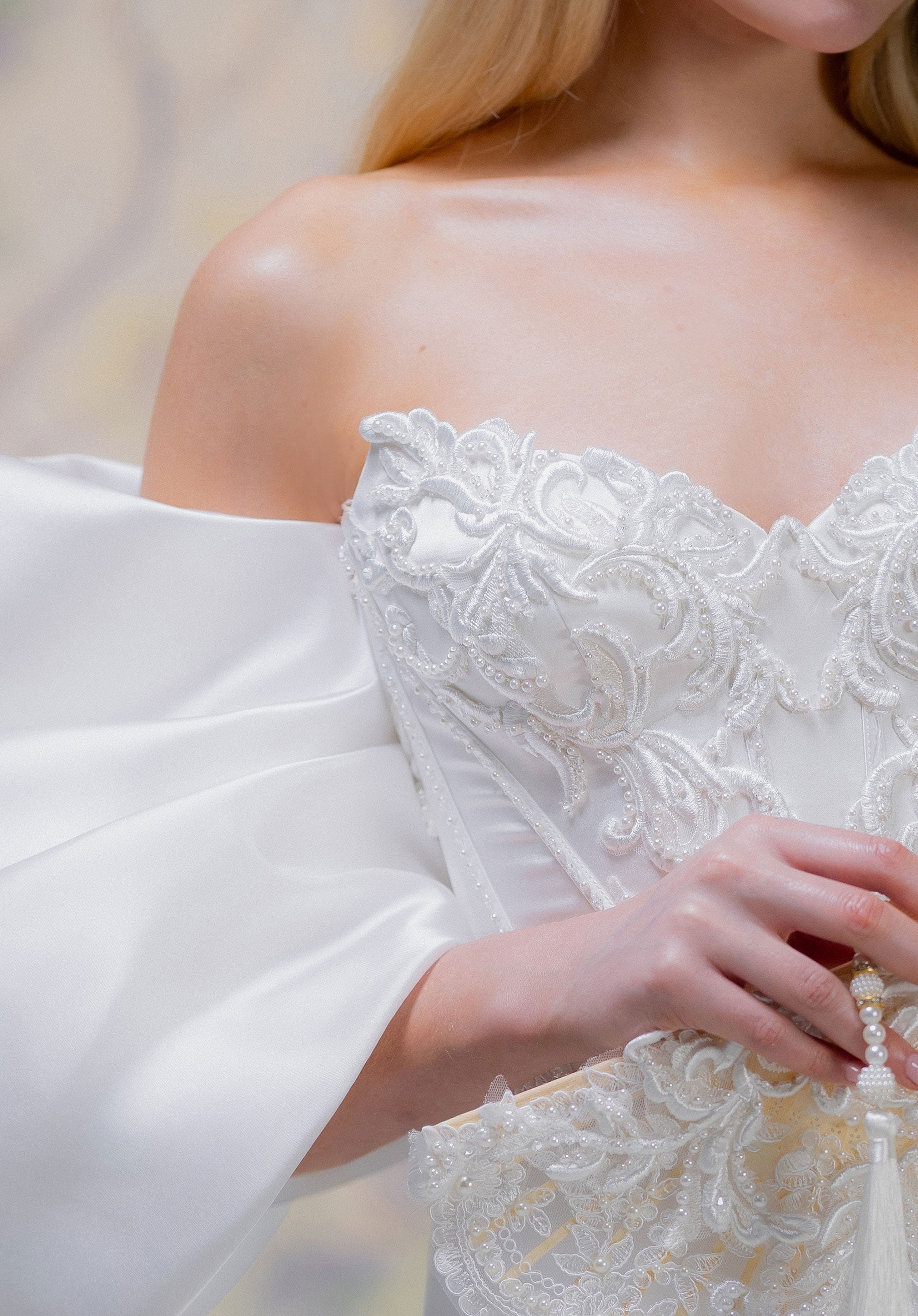 morilee-telle-brautkleid-fit-flare-perlen-basque image 7