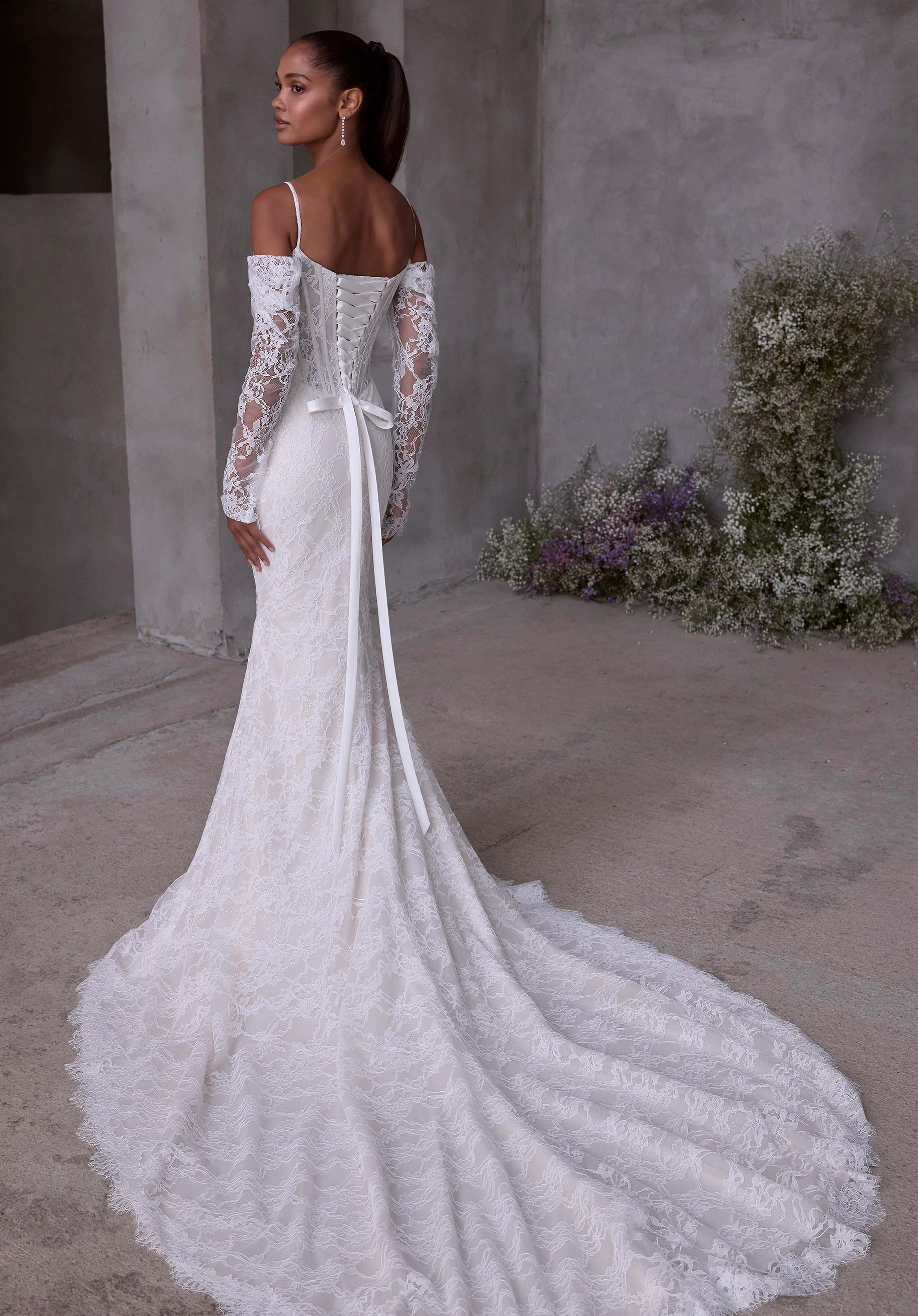 morilee-leto-brautkleid-fit-flare-glitzer-spitze image 4
