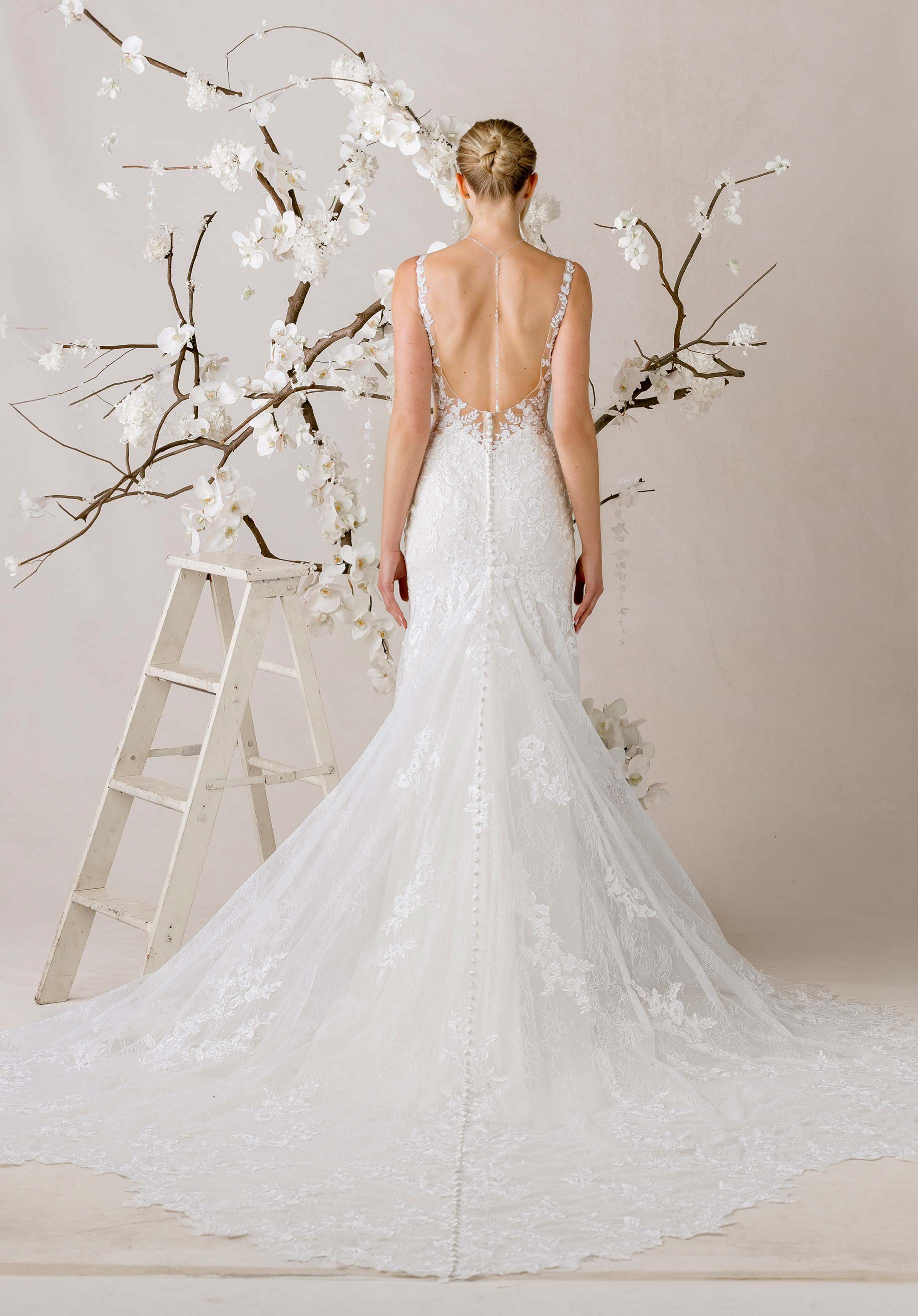 morilee-maris-brautkleid-fit-and-flare-chantilly-spitze image 4